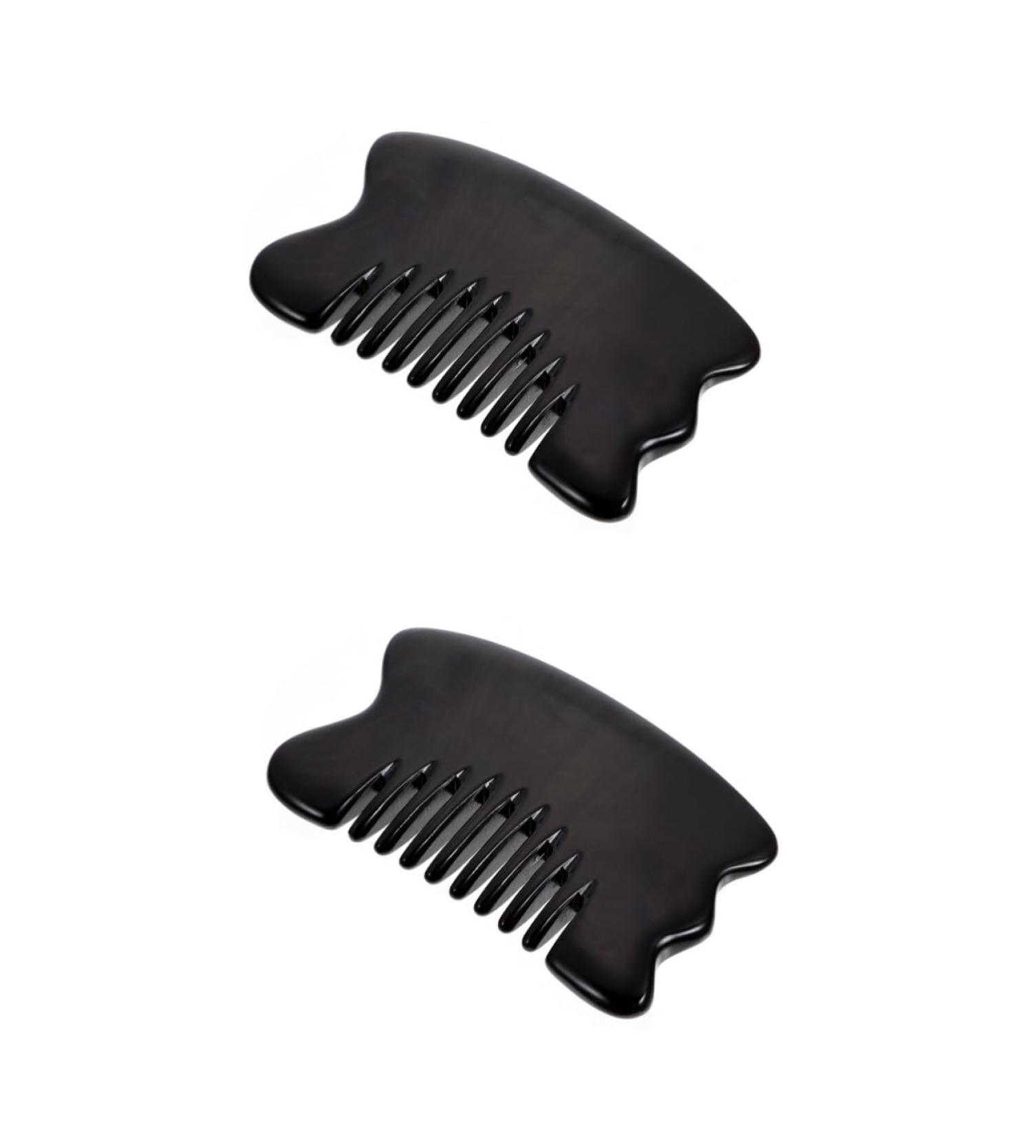 Magiclulu 2 STK Massage Comb & Facial Tools - Neck & Scalp Massager Gua Sha Board Face Roller for Ultimate Relaxation - International Shipping - Buy Online on GoSupps.com