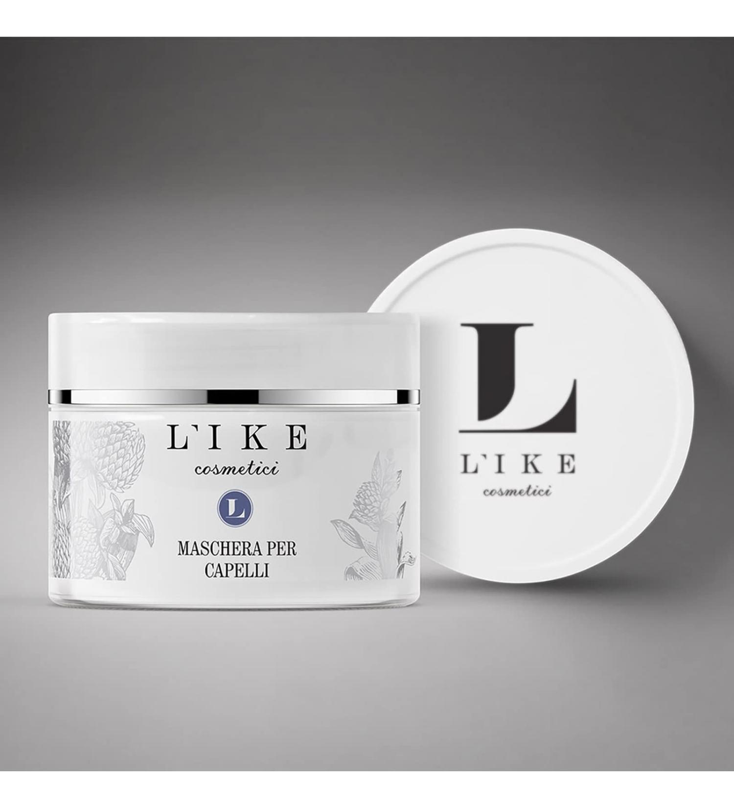 LIKE Hair mask with silk effect 250 ml moisturizing and caring 100 vegan koLC054 - Buy Online on GoSupps.com