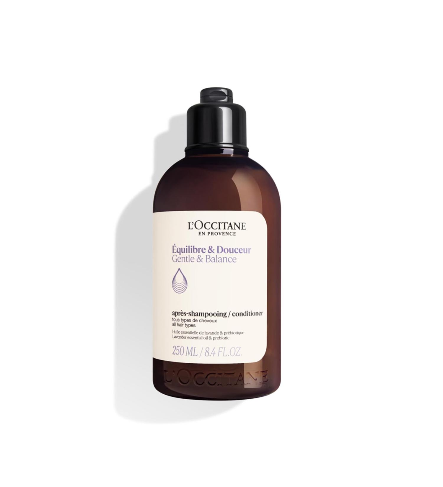 L'OCCITANE - Apr s-Shampoing Equilibre & Douceur - Tous types de cheveux - Fabriqu en France 250 ml (Lot de 1) - Buy Online on GoSupps.com