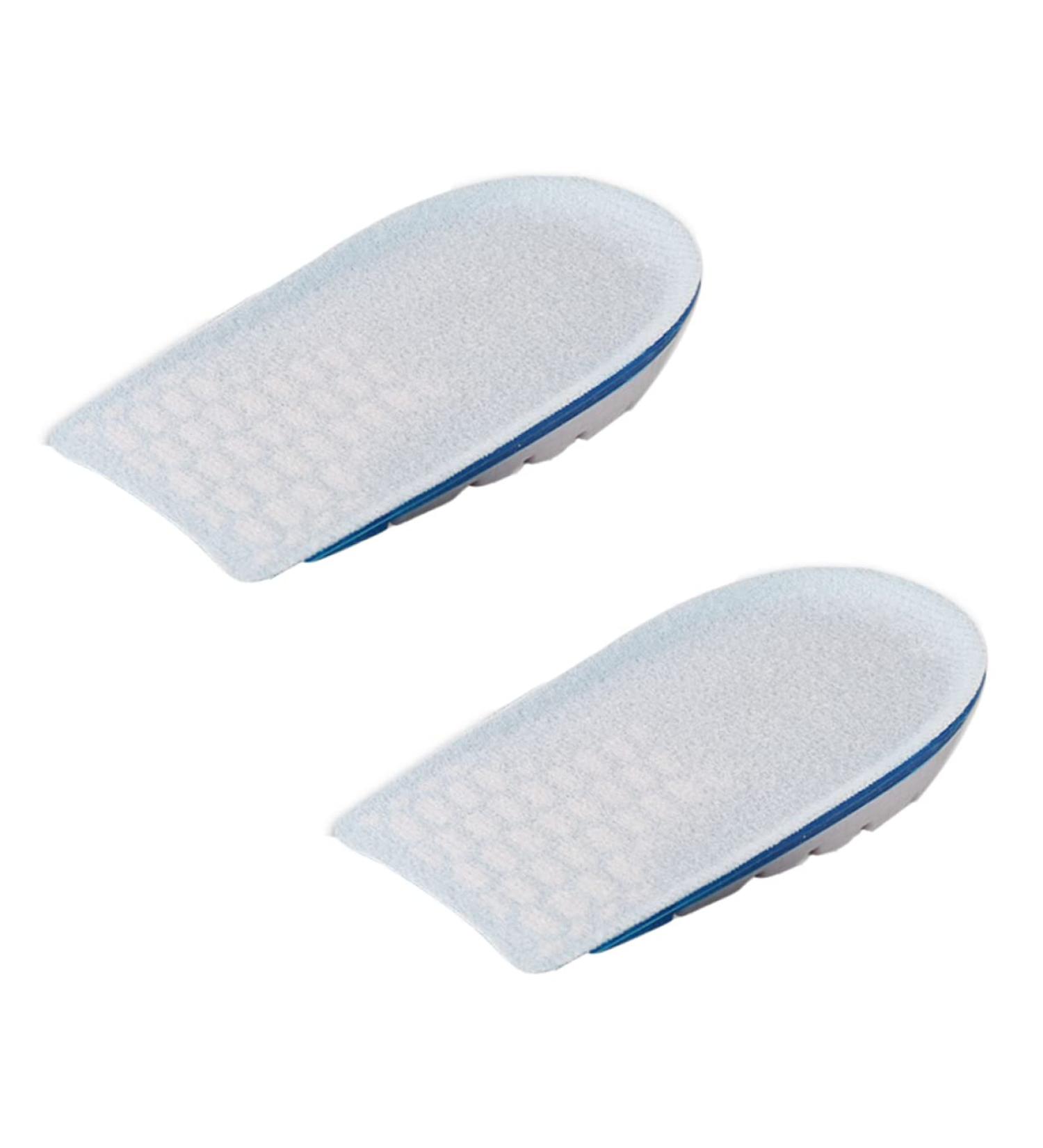 NOLITOY Shock Absorbing Heightening Insoles - 3 Pairs Gel Shoe Inserts for Men & Women Invisible Lift Cushions & Heel Boosters - Buy Online on GoSupps.com