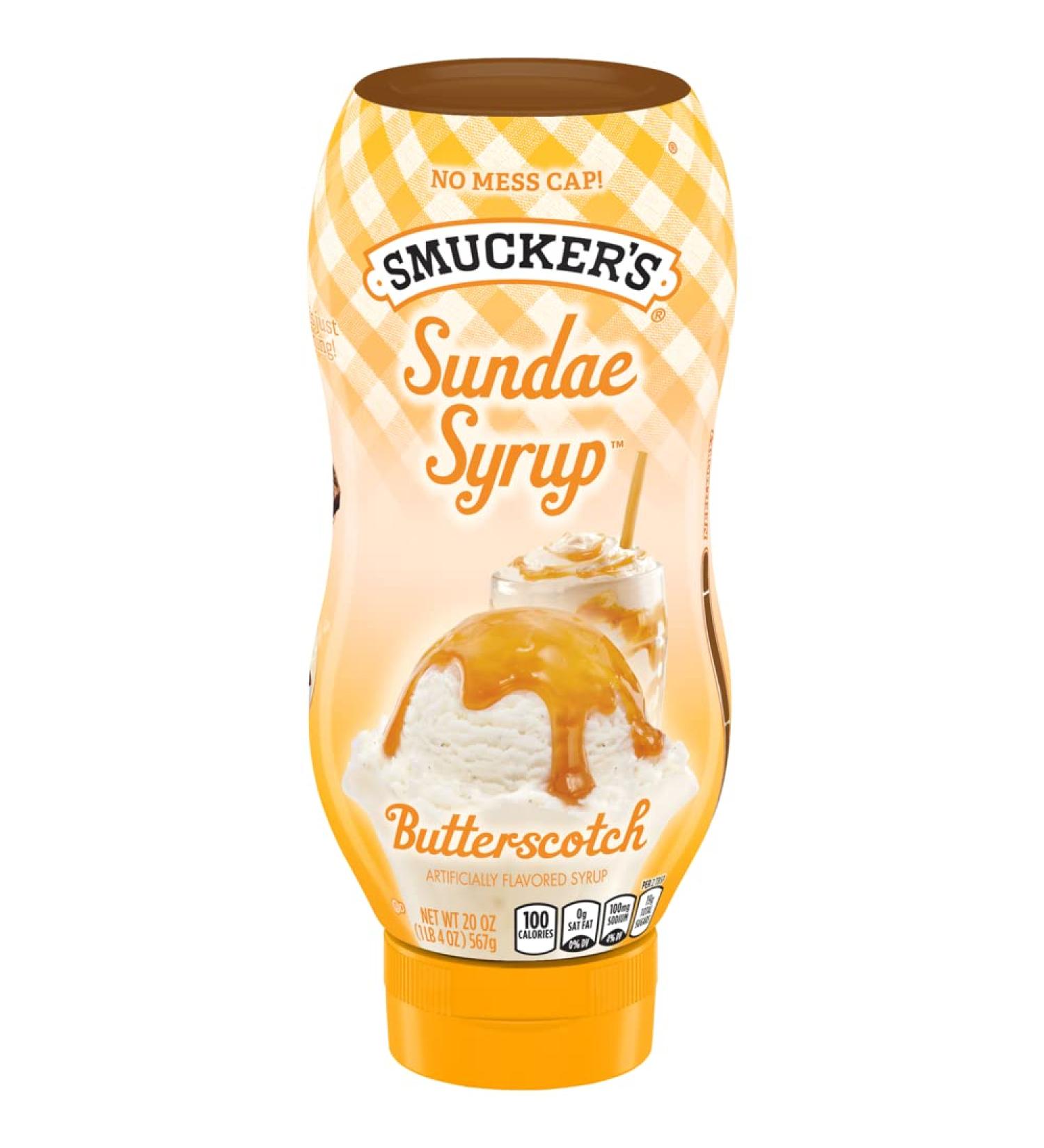 Smucker's Butterscotch Sundae Syrup (567g)
