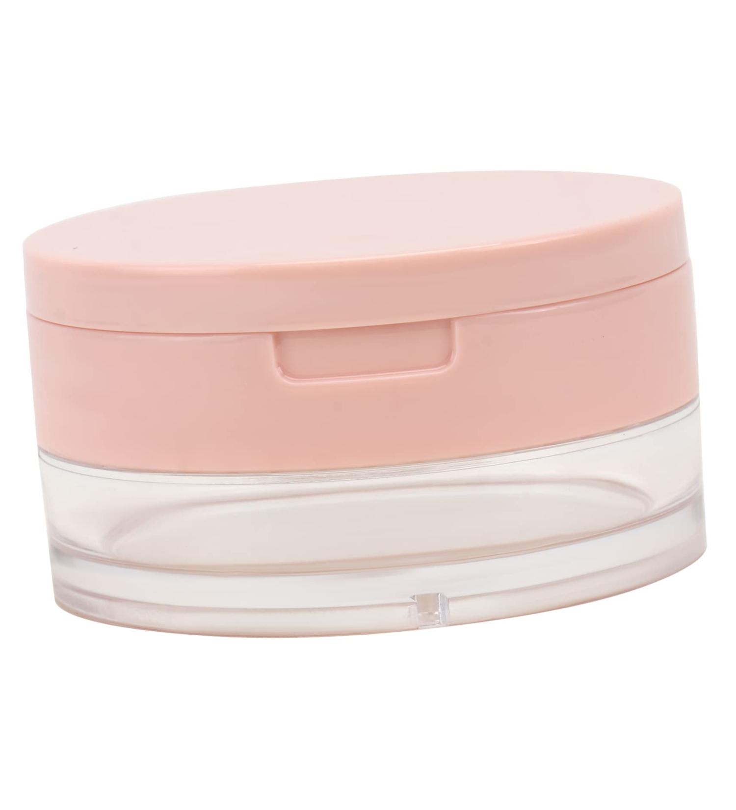 Healeved 2pcs Makeup Case Refillable Loose Powder Case Loose Powder Containers Powder Holder 1 g (Pack of 1) Pinkx2pcs - Buy Online on GoSupps.com