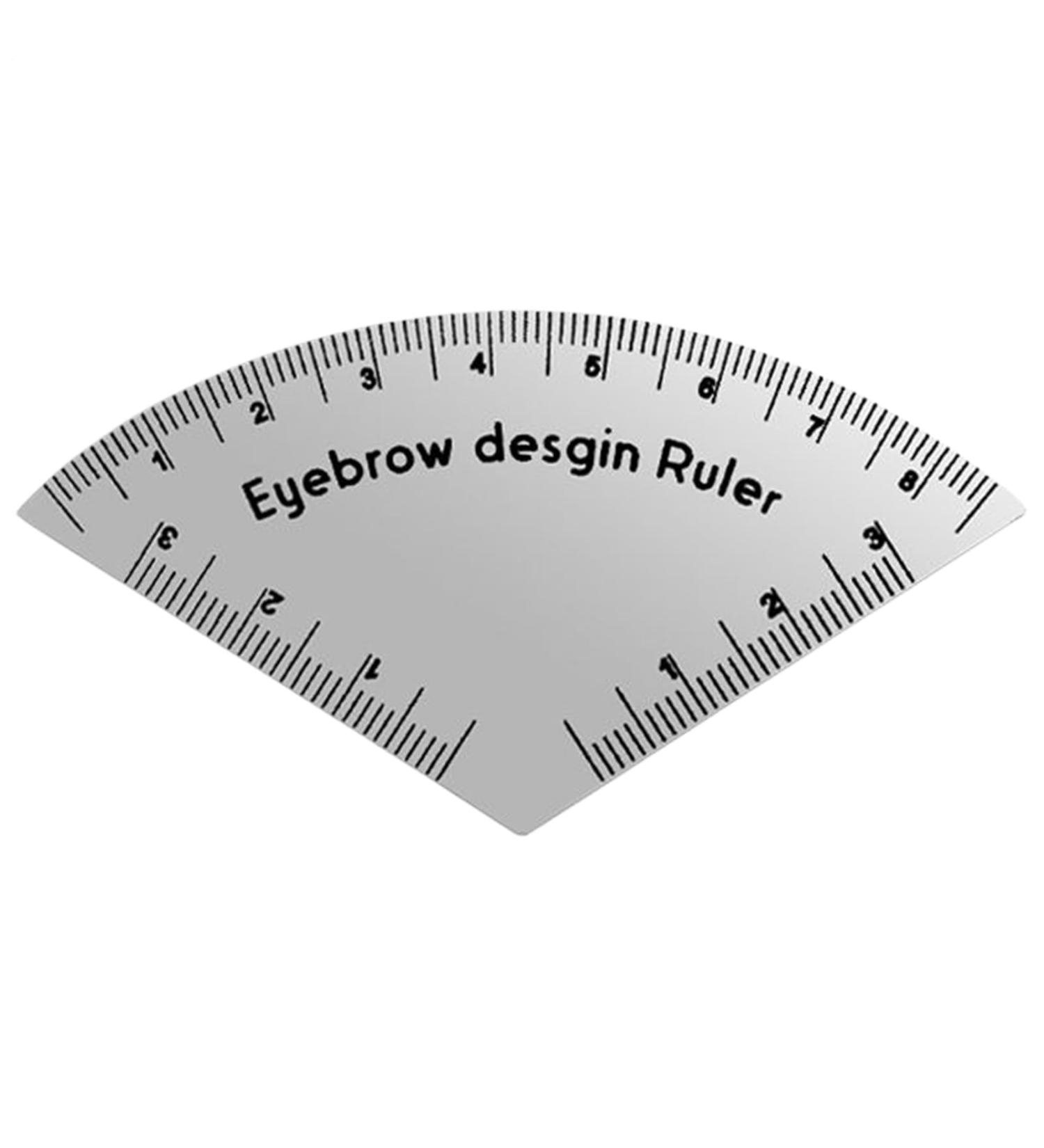 R gle de Sourcils Mesurer Guide de Maquillage pour Sourcils | R gle R utilisable pour D butantes Maquillage Quotidien Salon Voyage - Buy Online on GoSupps.com