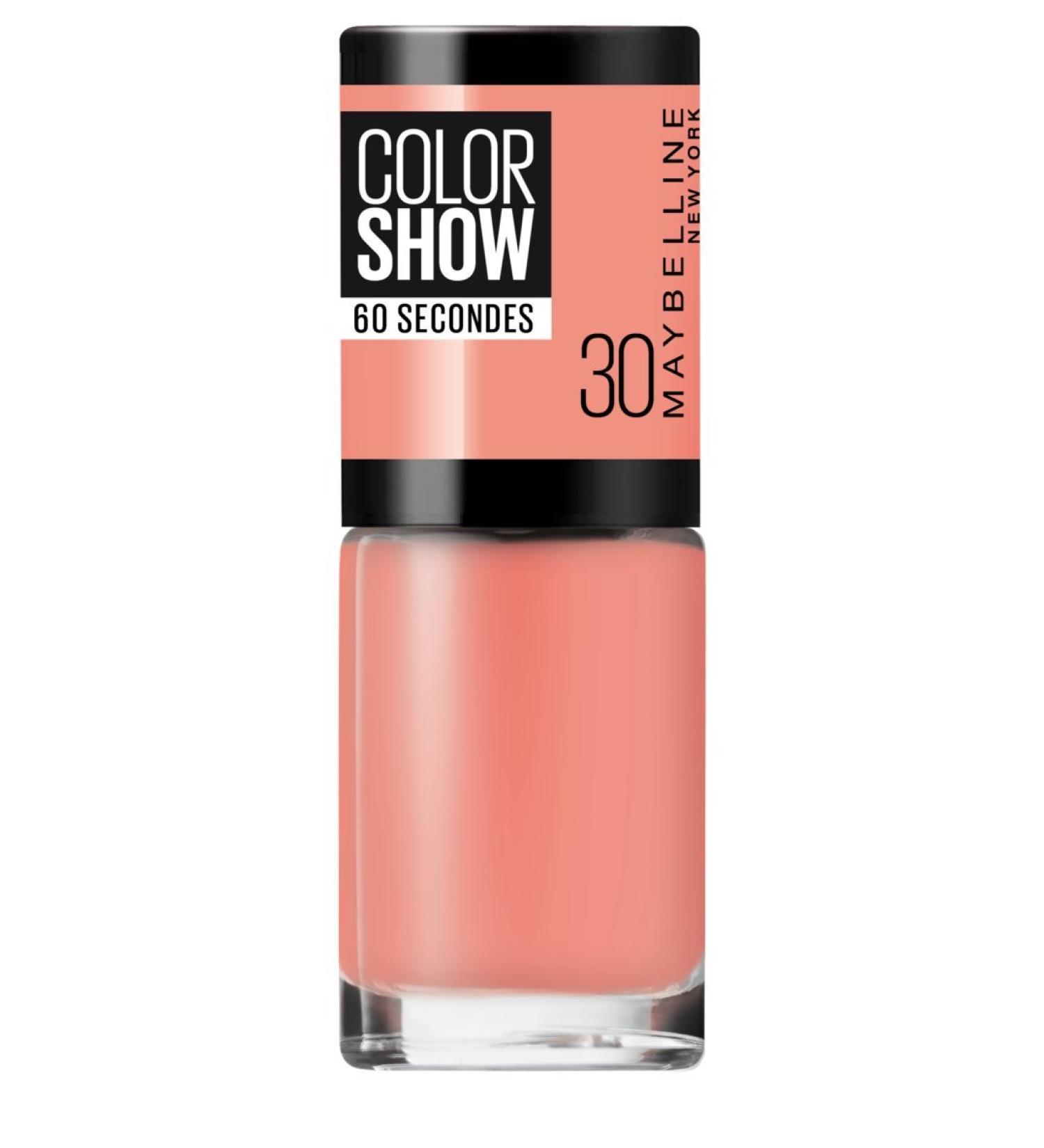 Maybelline MAYB Color Show Nail Polish Number 30 Fire Island 30 Fire Island