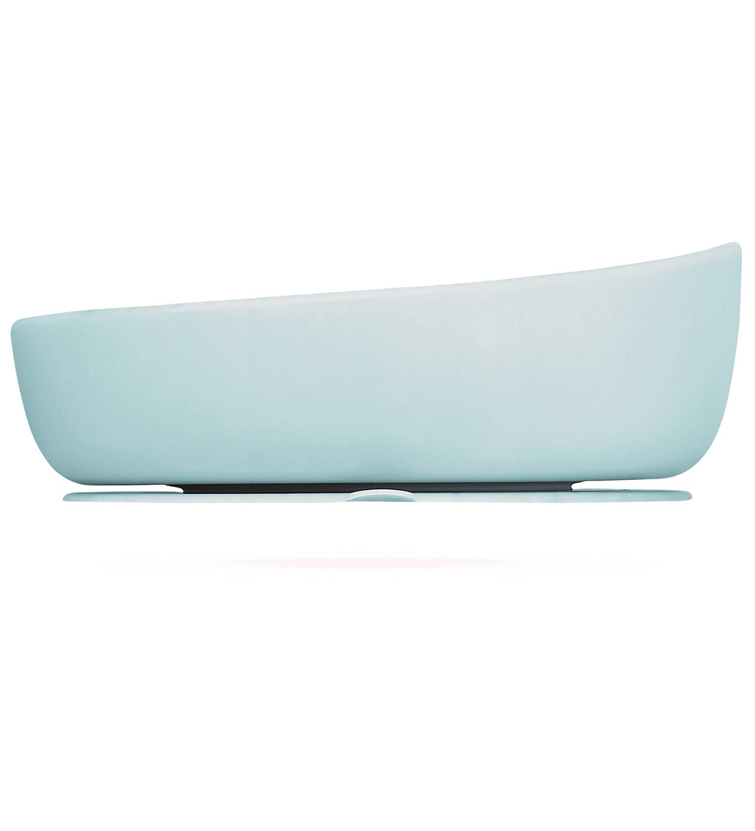 Doidy Silicone Baby Bowl - Non-Slip Suction Feeding Bowl for Weaning - Soft & Pliable Design for Babies 6+ Months - Grey - Buy Online on GoSupps.com