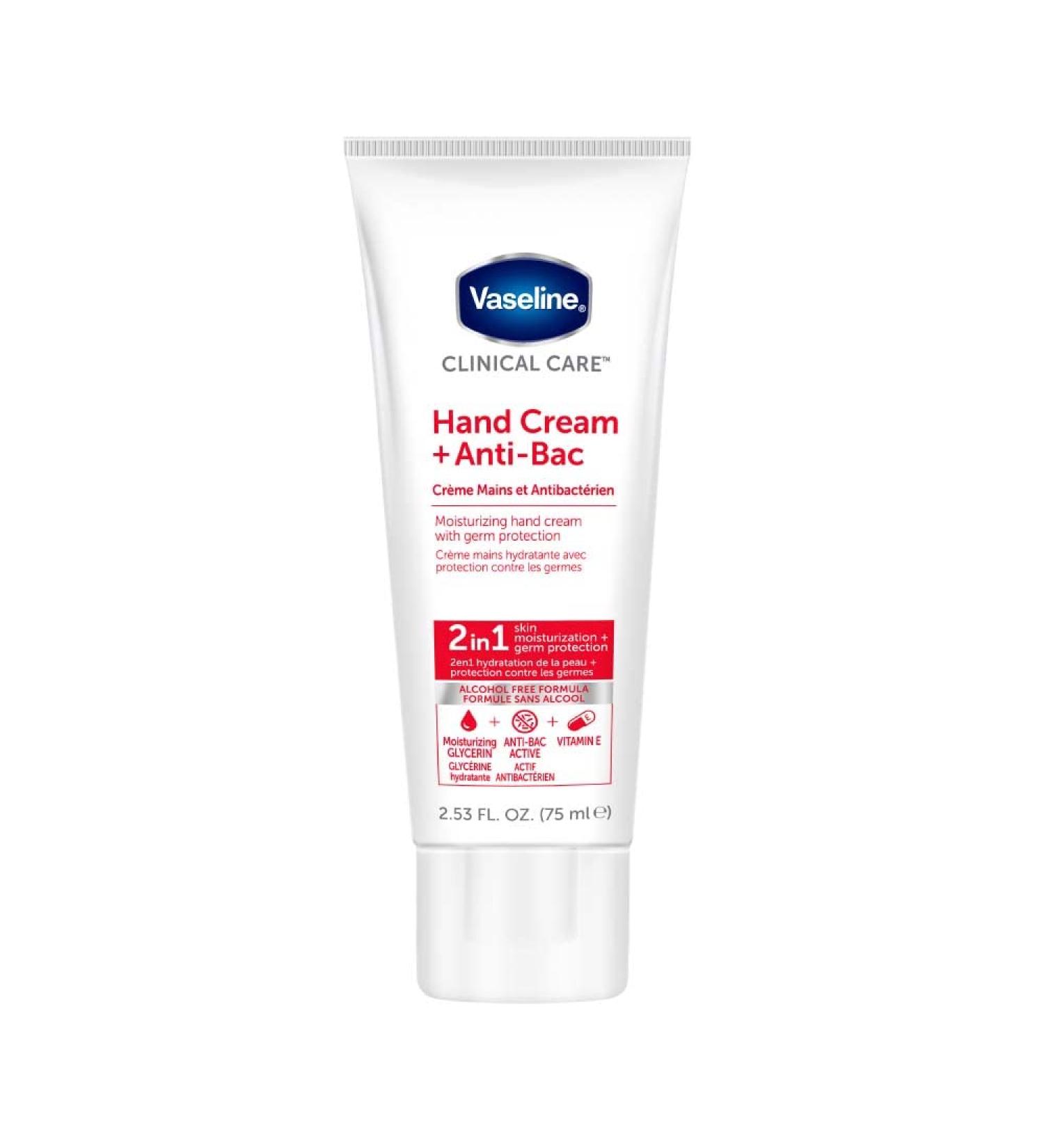 Vaseline Hand Sanitizer Lotion 2-in-1 Moisturizer, Kills Germs - White 5.1 Fl Oz (Pack of 4) - Buy Online on GoSupps.com