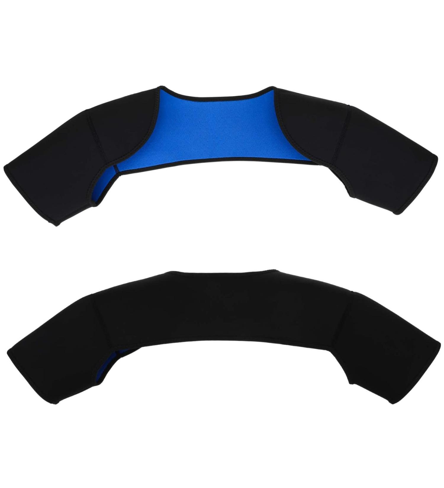 Veemoon XL Sports Shoulder Pads - Double Shoulder Support Sleeves & Brace for Optimal Protection - Buy Online on GoSupps.com