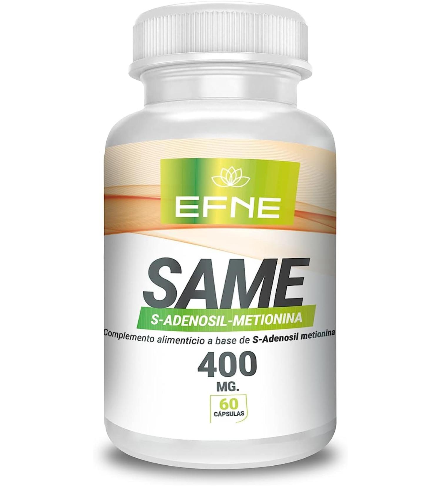 EFNE | SAME 400 mg | S-Adenosyl Methionine | High Dose | 60 Vegan Capsules | Cell Repair + Mood Improvement + Chronic Pain Reduction | - Buy Online on GoSupps.com