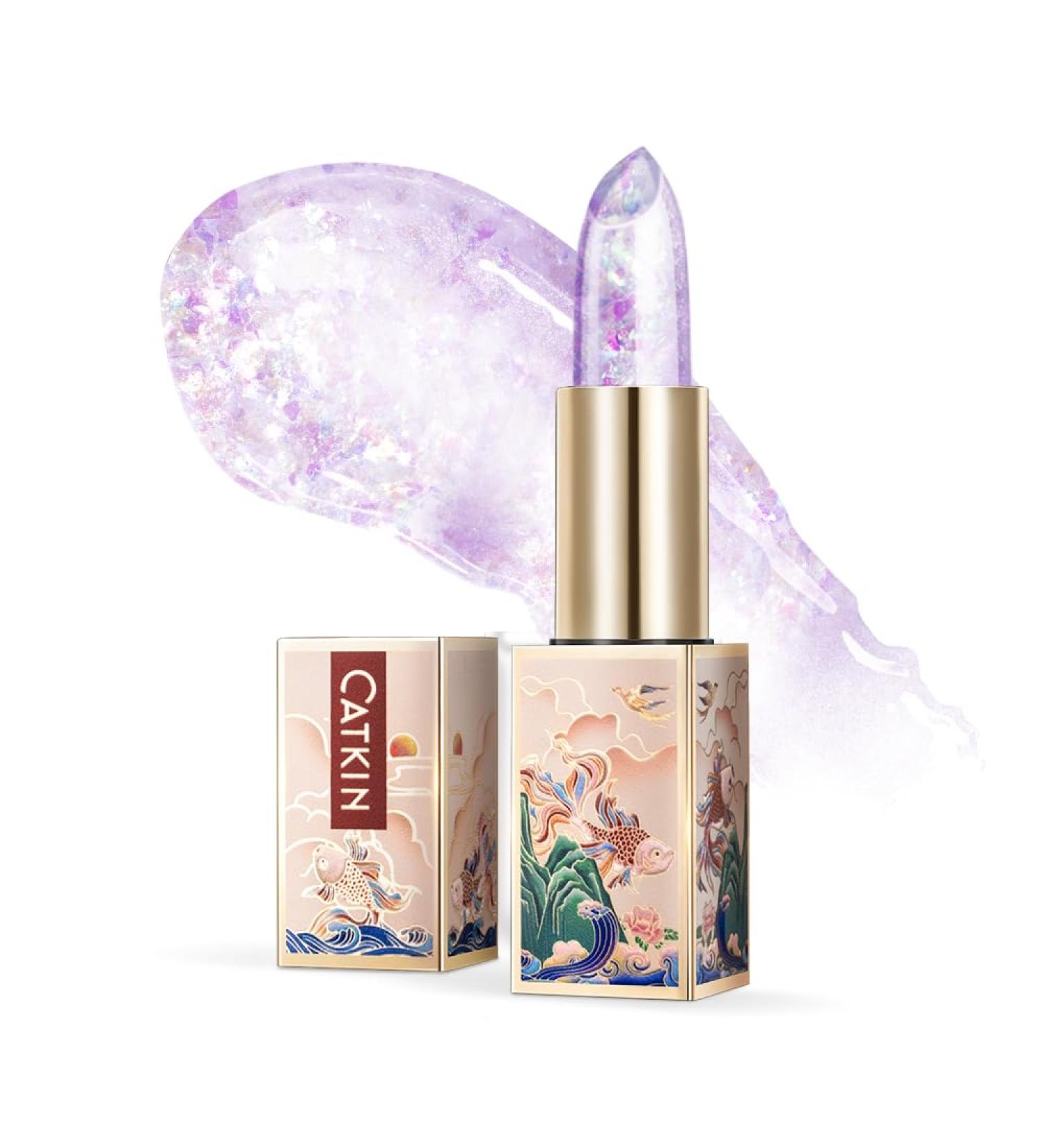 Catkin Natural Tinted Lip Balm with Vitamin E - Hydrating Lip Care Stick for Dry Lips 3.3g (C07 Amethyst) - International Shipping Available - Buy Online on GoSupps.com