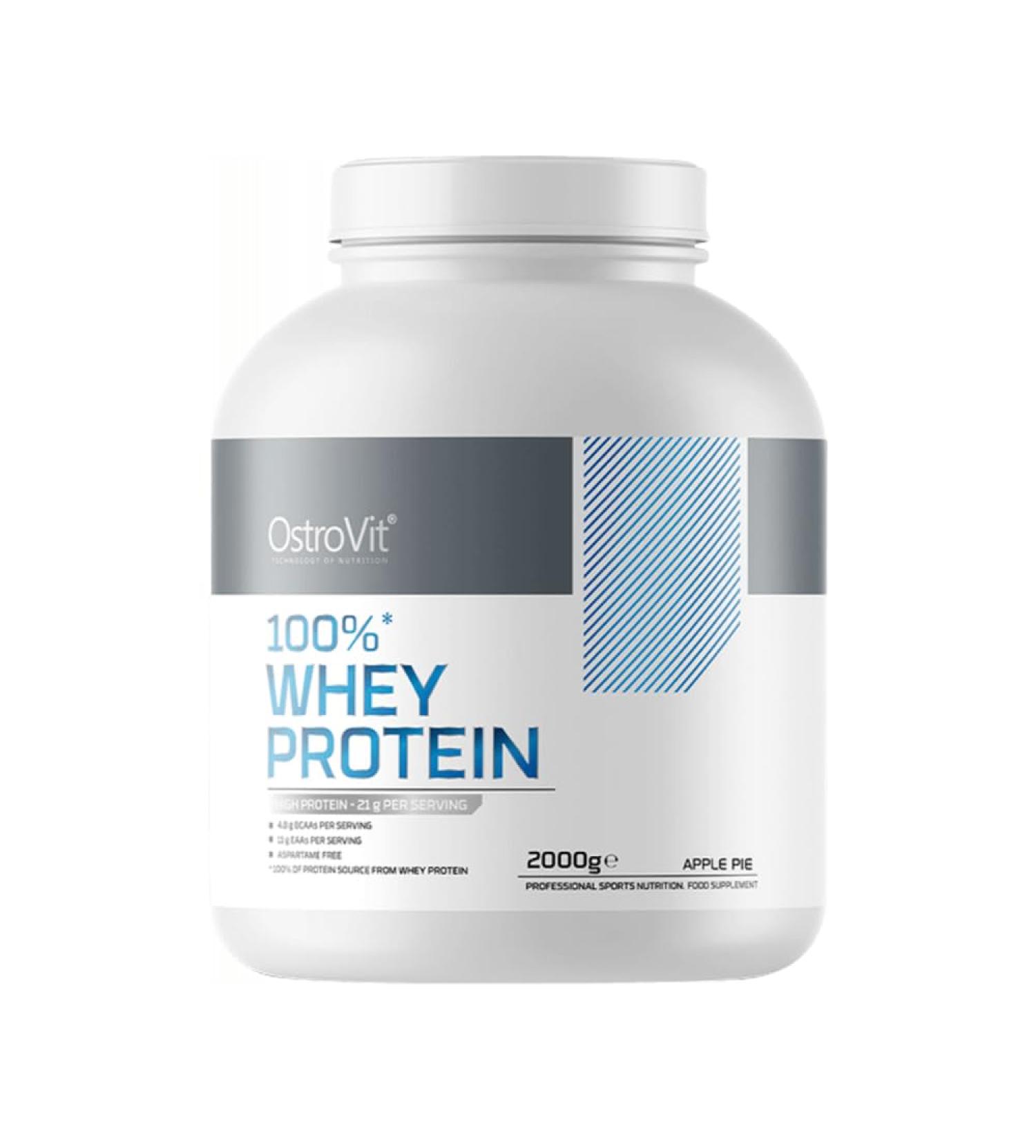 OstroVit 100% Whey Protein (2000g) Apple Pie