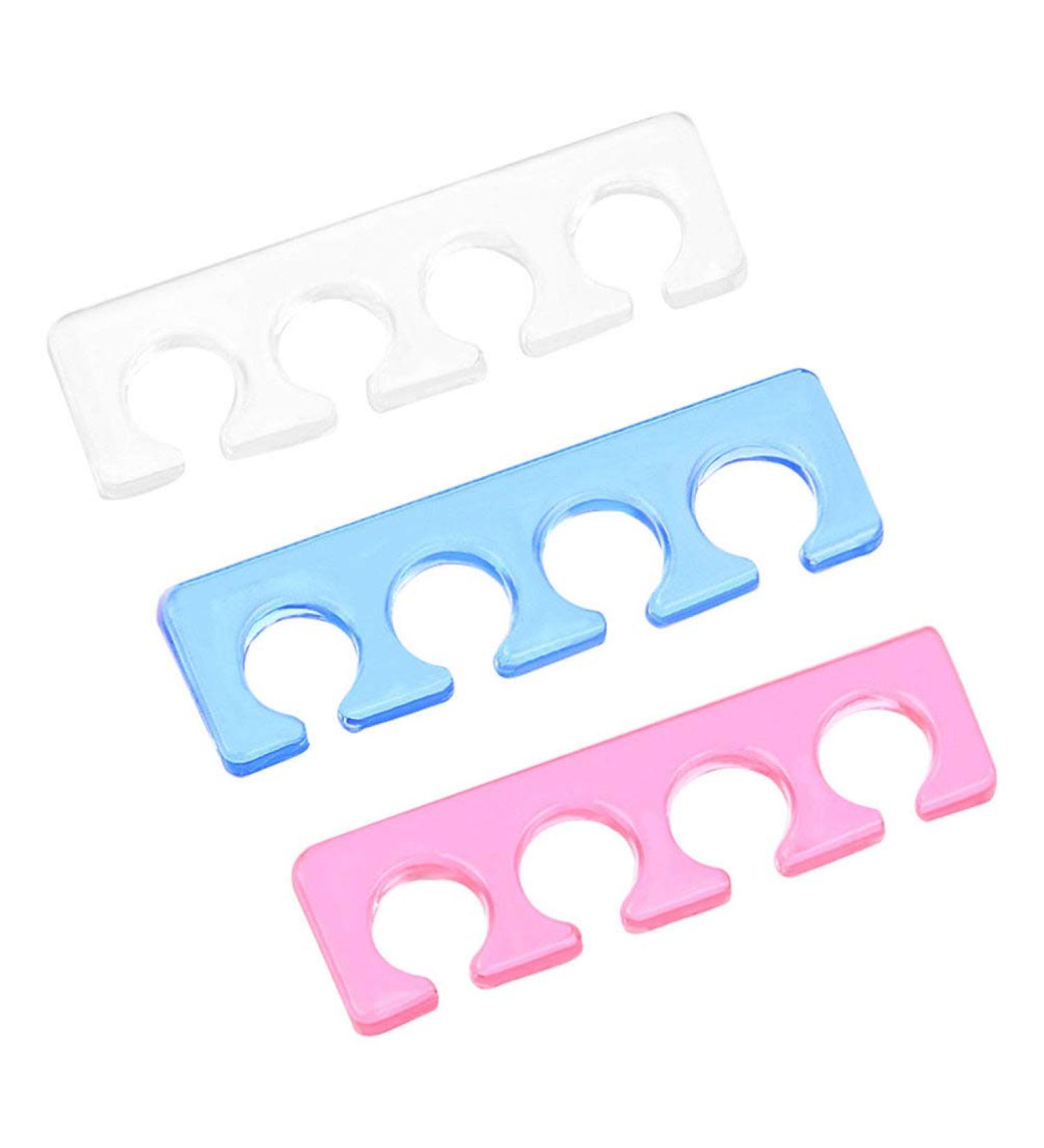 Lurrose Silicone Finger & Toe Separators - Flexible Nail Art Divider for Pedicures & Manicures - Ideal for Salon Use - Buy Online on GoSupps.com