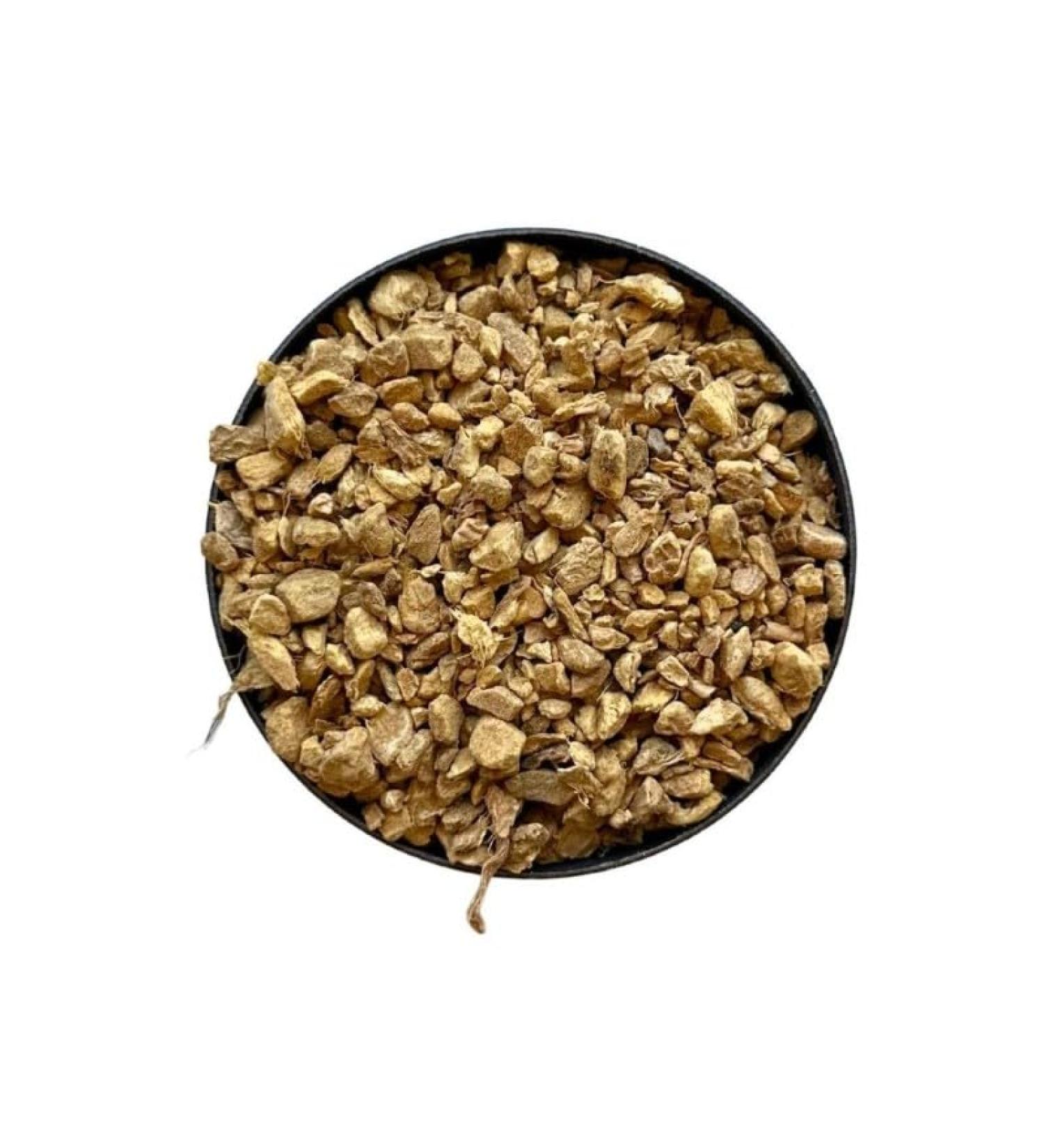 Herbal Tea Ginger Root - Infusion to boost energy and digestion - Buy Online on GoSupps.com