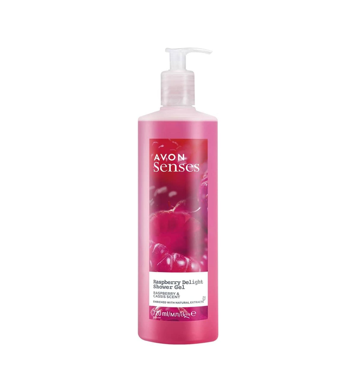 Avon Senses Raspberry Delight Shower Gel - 720ml