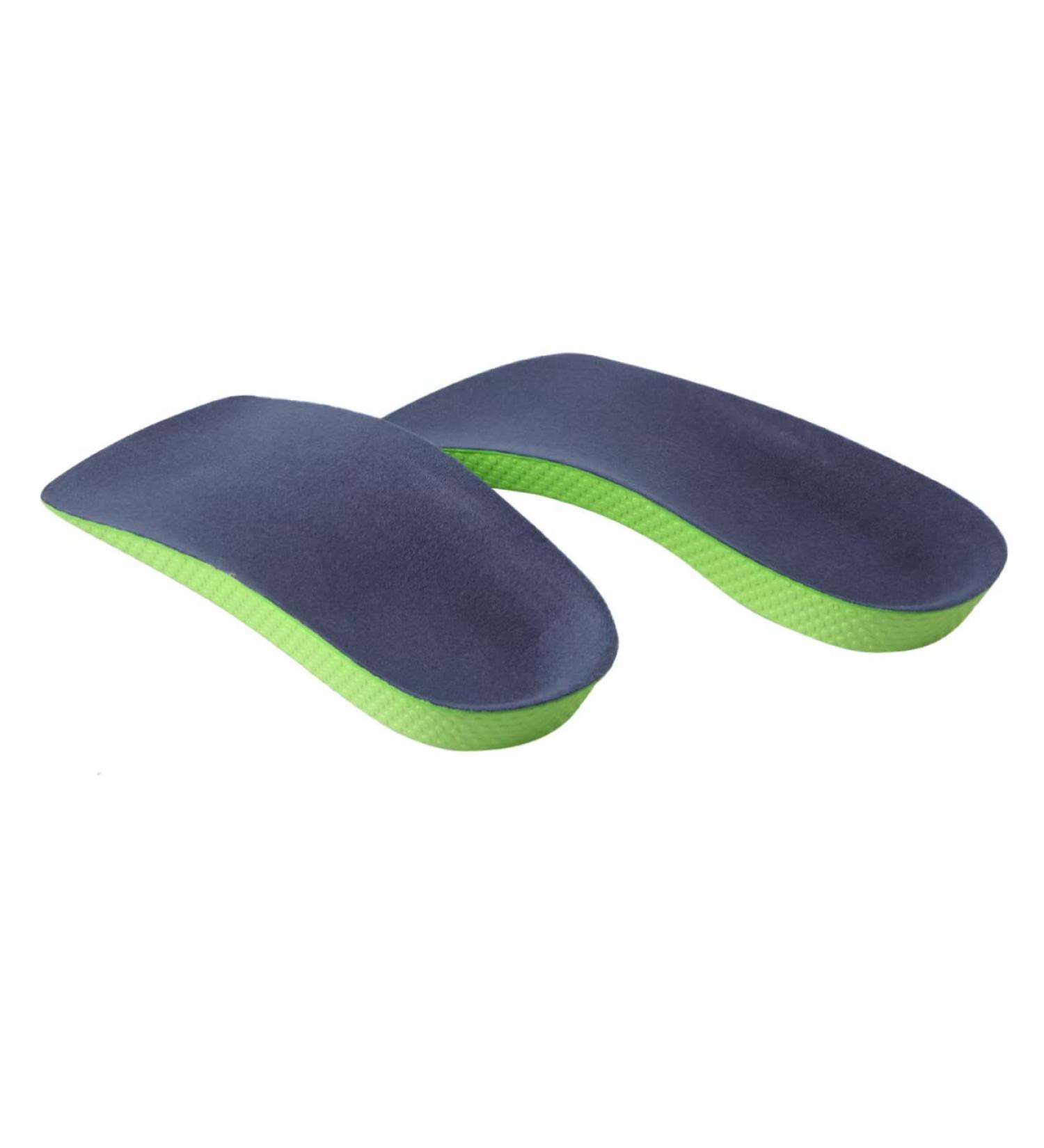 Buy NOLITOY 1 Pair Orthotic Arch Support Insoles for Fallen Arches - 3/4 Shoe Inserts for Men | Plantar Fasciitis Relief - Buy Online on GoSupps.com