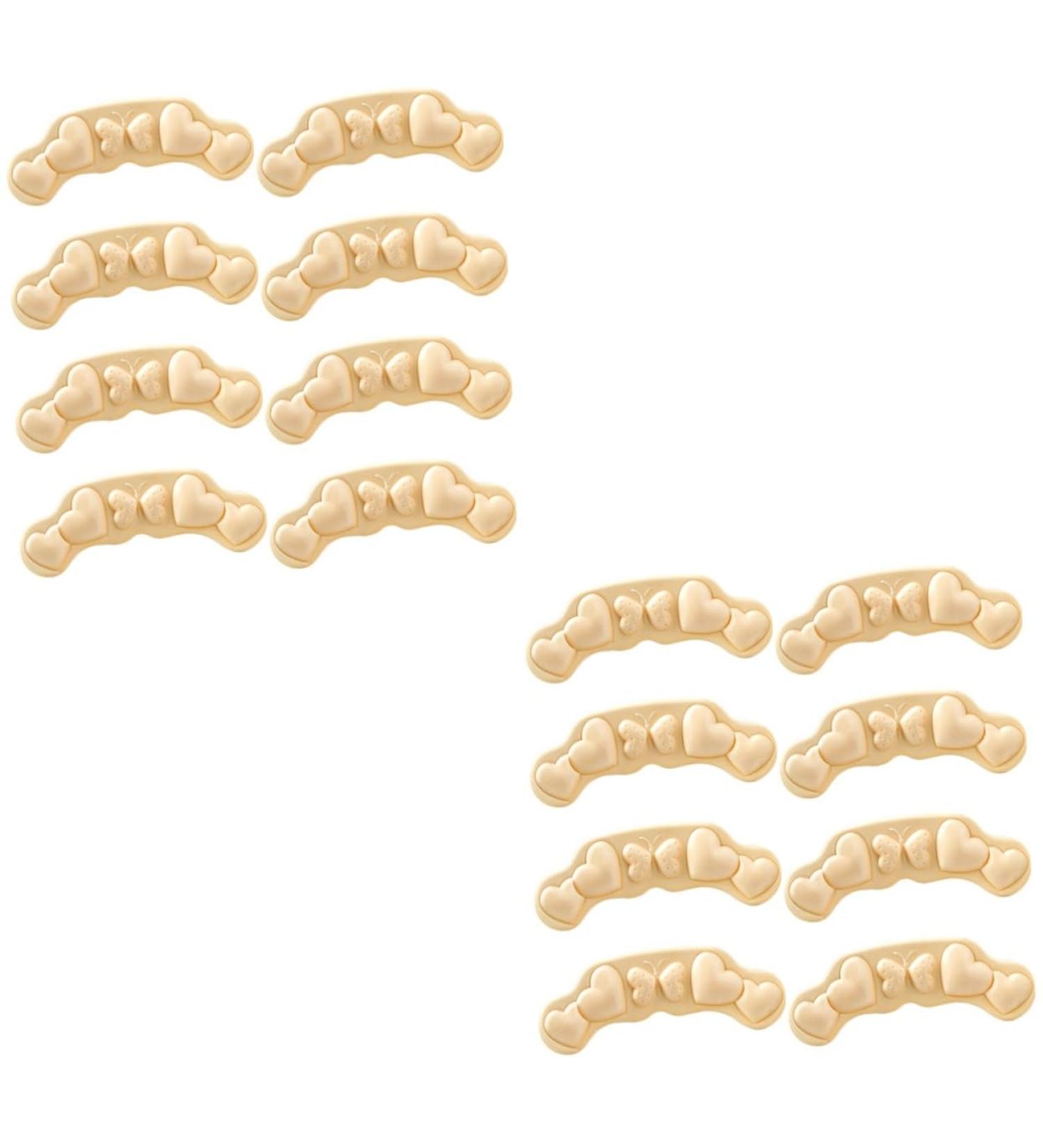 Mobestech Heel Stickers & Insoles for Women - Anti-Slip High Heel Cushion Inserts 8 Pairs of Heel Caps to Prevent Sliding - Buy Online on GoSupps.com