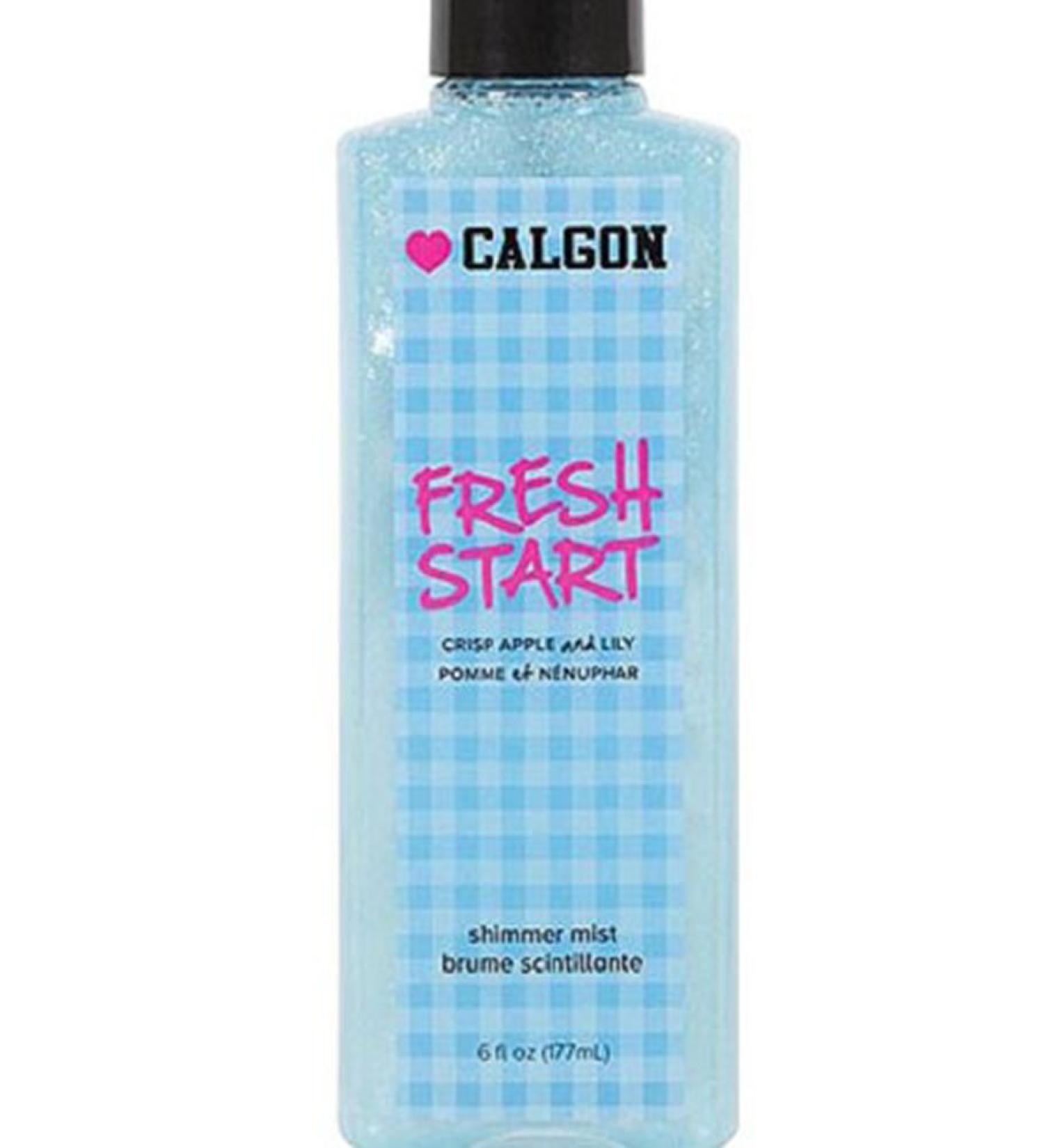 Heart Calgon Fresh Start Crisp Apple Shimmer Mist 6 Oz