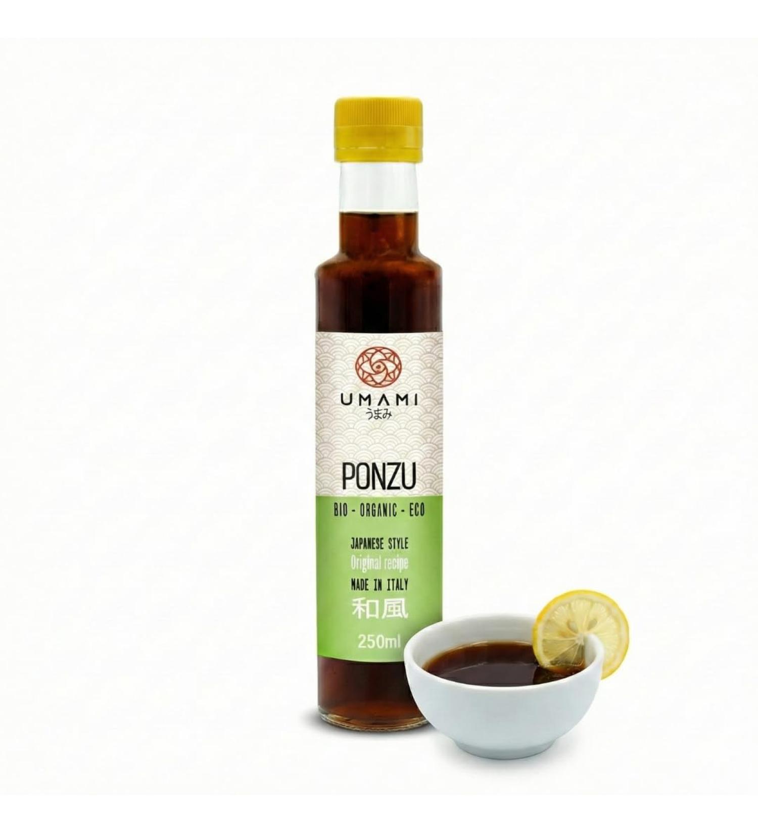 Umami Sauce Ponzu BIO 250ml - Assaisonnement Japonais au Soja et Agrumes Biologiques - Id al pour Sushi Poisson Gyoza et Salades - Sans Additifs - Buy Online on GoSupps.com