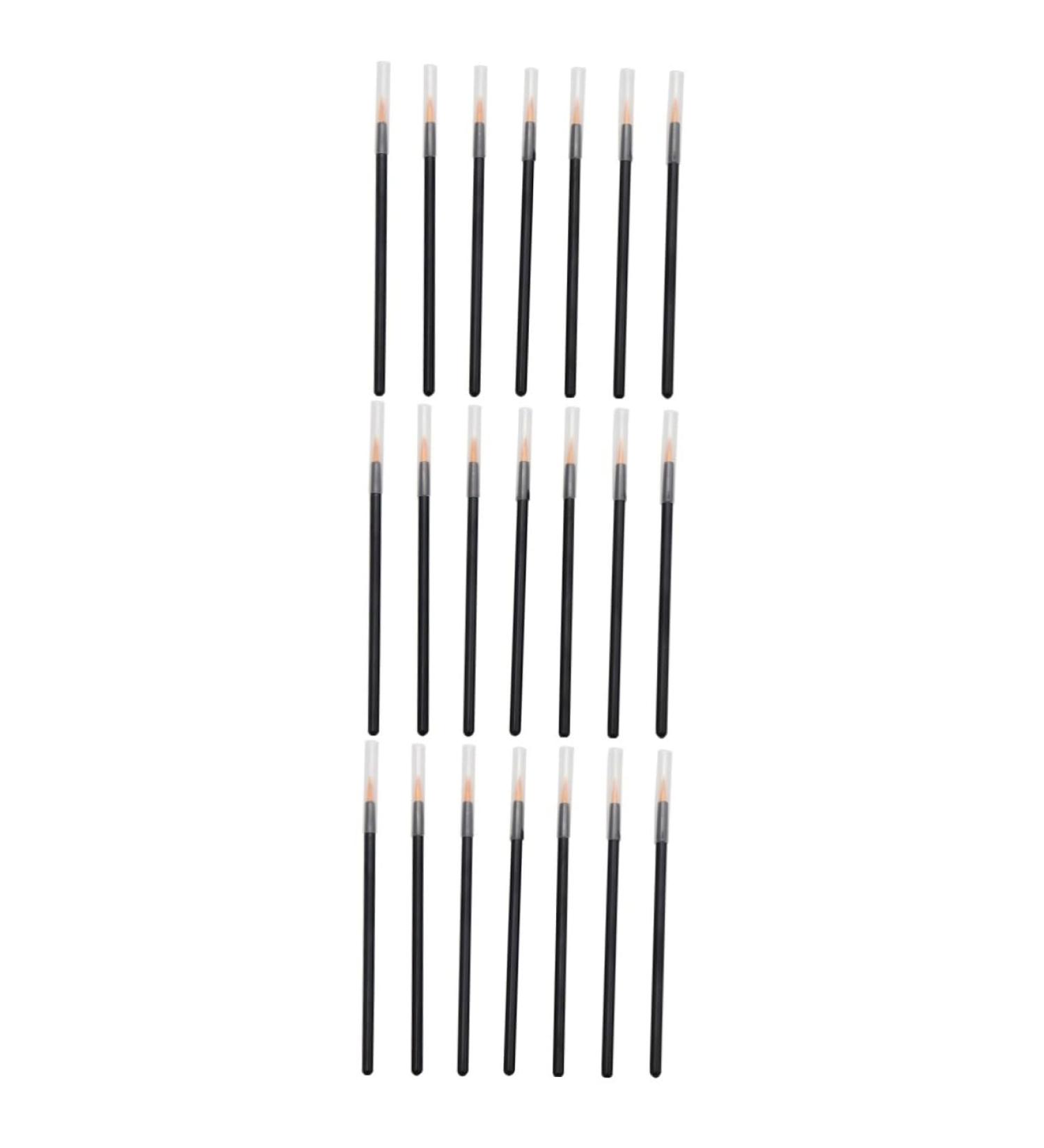 POPETPOP 150 pcs Disposable Makeup Slim Wands Black Tool Applicator Eye for Eyeliner Brush Women Liner 10x0.3cmx3pcs Blackx3pcs - Buy Online on GoSupps.com