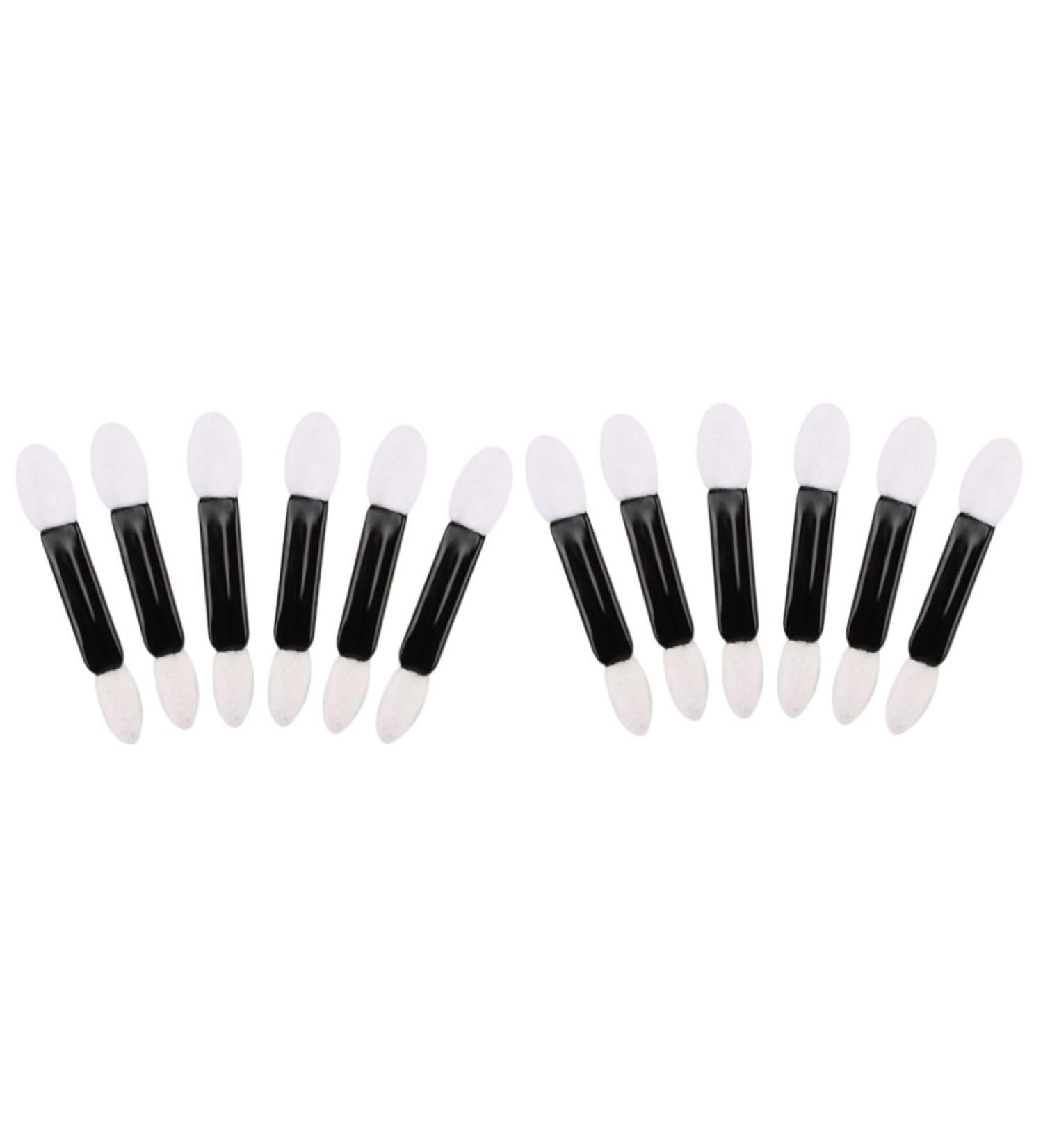 Beavorty 100 Pcs Ladies Suits Eyeshadow Brush Eye Shadow Applicator Sponge Brush Miss Double Sided Fixer - Buy Online on GoSupps.com