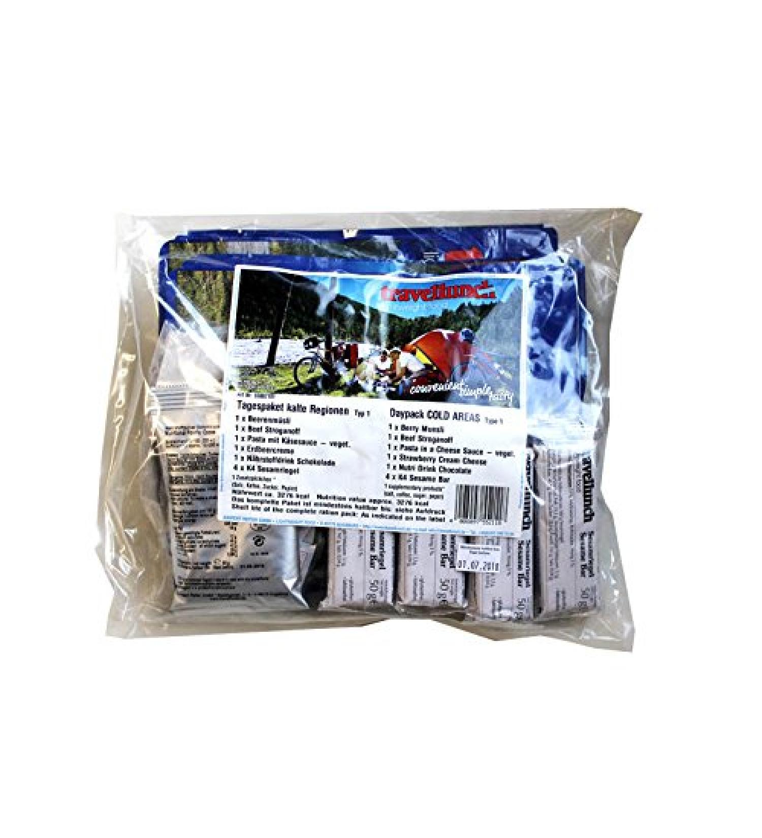 TravelLunch Day Package - Cold Region Type I Beef Stroganoff | Gourmet Meal Delivery Worldwide - Buy Online on GoSupps.com