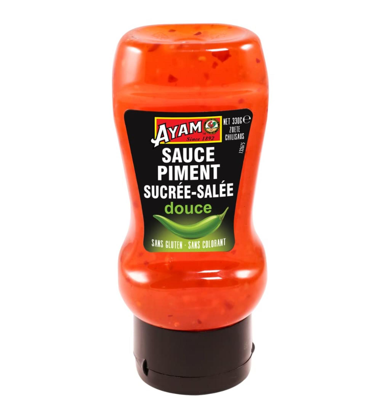 AYAM Sweet-Salty Sauce | Spicy | Fresh Chili Peppers | High Quality | Healthy Eating | Gluten Free | No Coloring | Glutamate - Buy Online on GoSupps.com