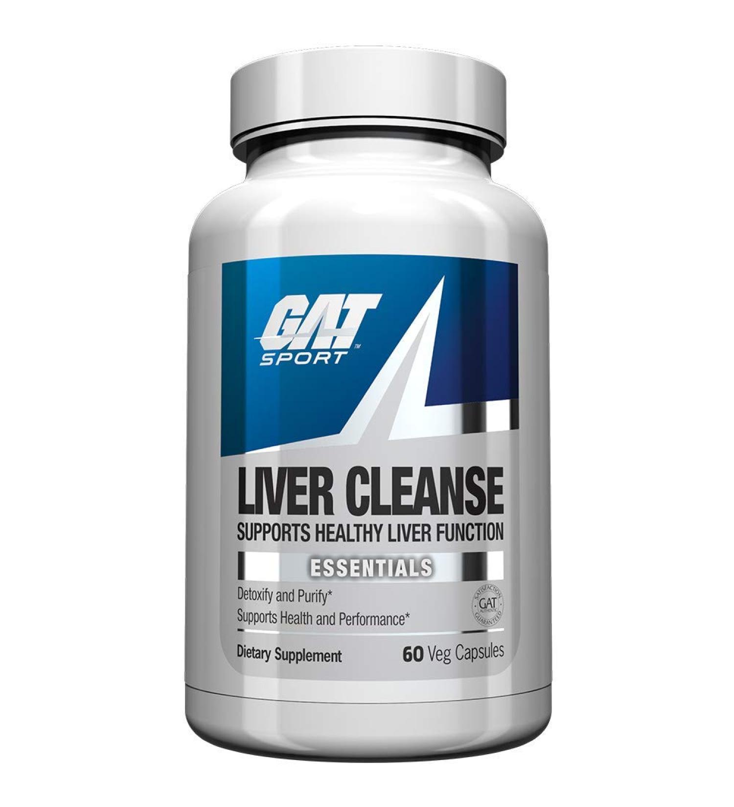 GAT Liver Cleanse - 60 Capsules | Detox & Support Liver Health - Buy Online on GoSupps.com