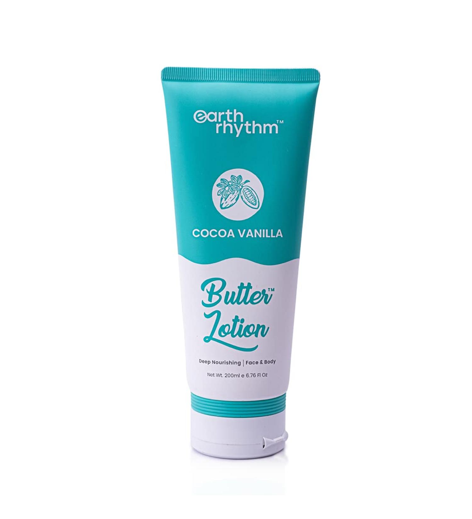 Cocoa Vanilla Butter Body Lotion | Deeply Nourishing & Hydrating | For All Skin Types | Men & Women - Shop Now - Buy Online on GoSupps.com
