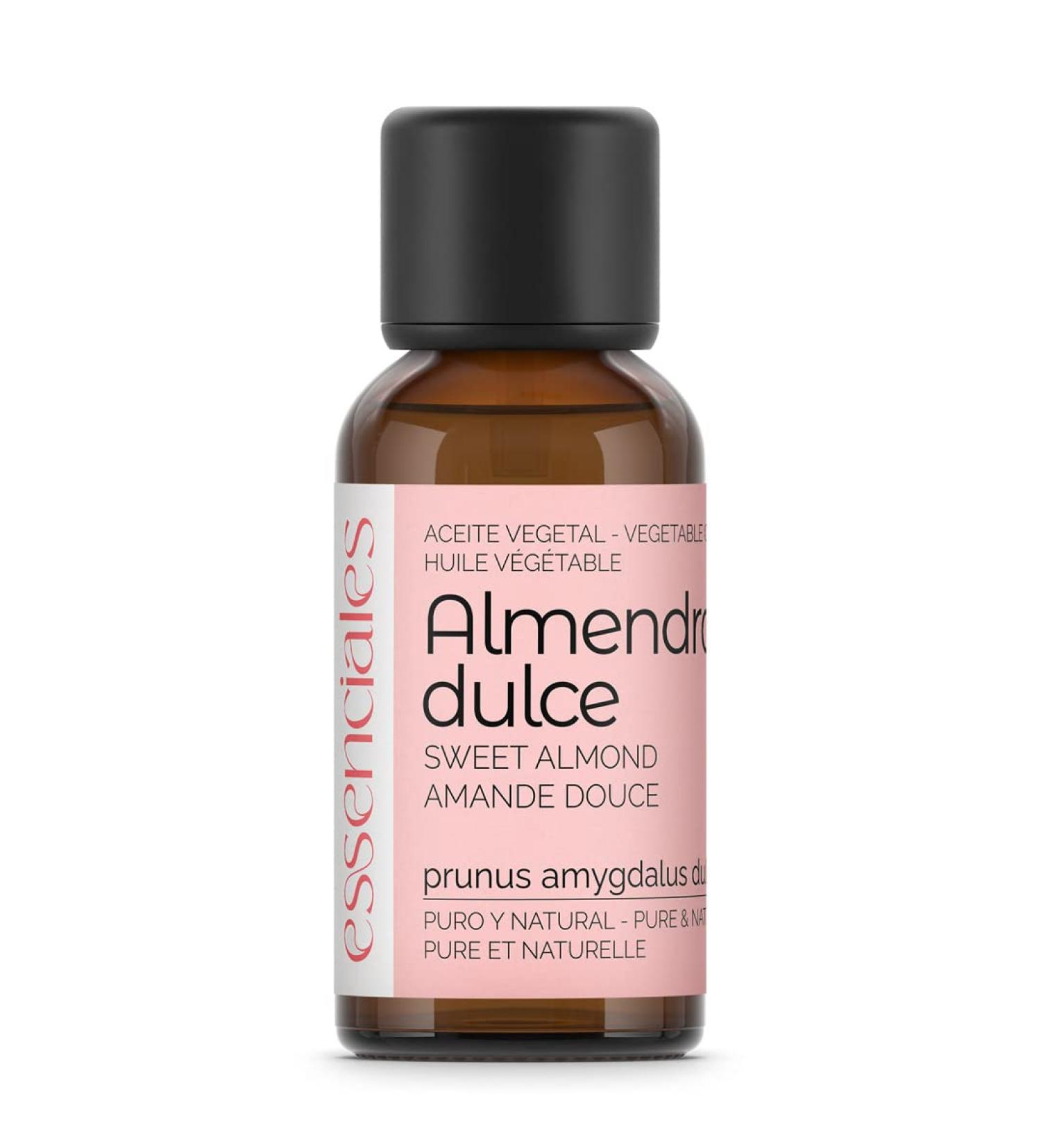  Essenciales Essenciales - Sweet almond vegetable oil 30 ml | Vegetable oil Prunus Amygdalus Dulcis - Buy Online on GoSupps.com