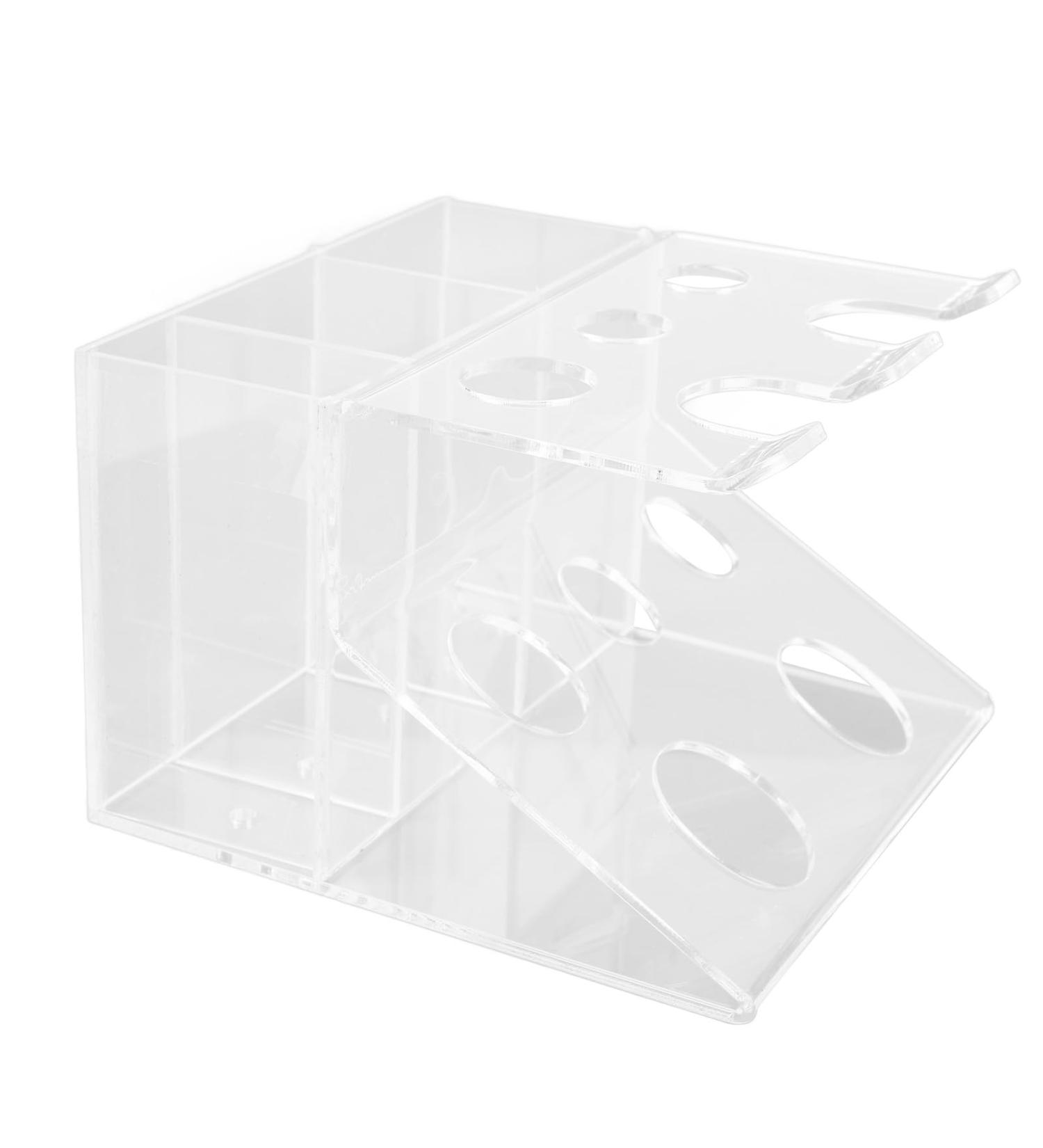 Hushui Acrylic Razor Organizer Stand | Stylish Bathroom Storage Holder for Razor Accessories - Buy Online on GoSupps.com