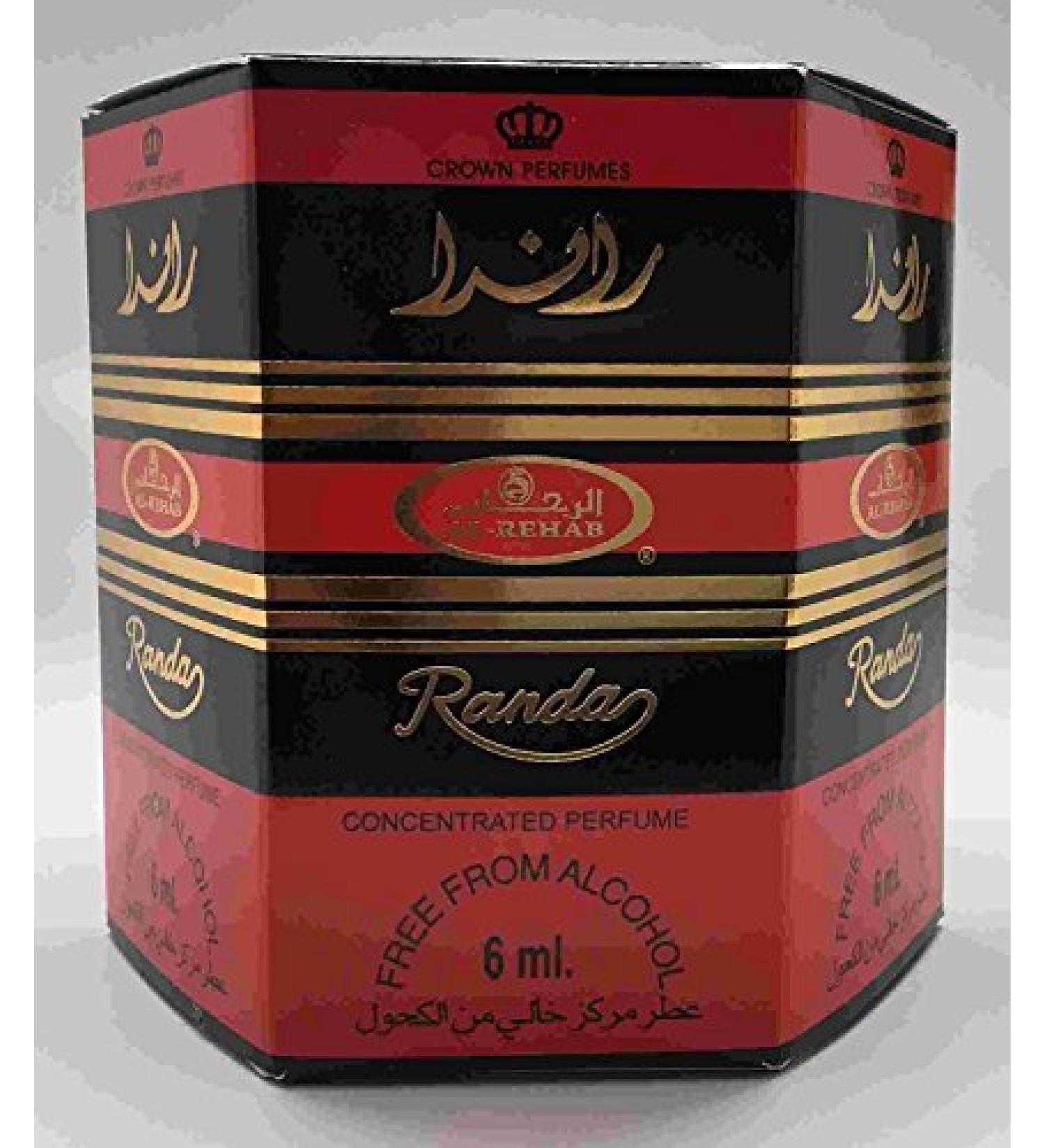 Randa - 6ml (.2oz) Roll-on Perfume Oil by Al-Rehab (Crown Perfumes) (Box of 6)