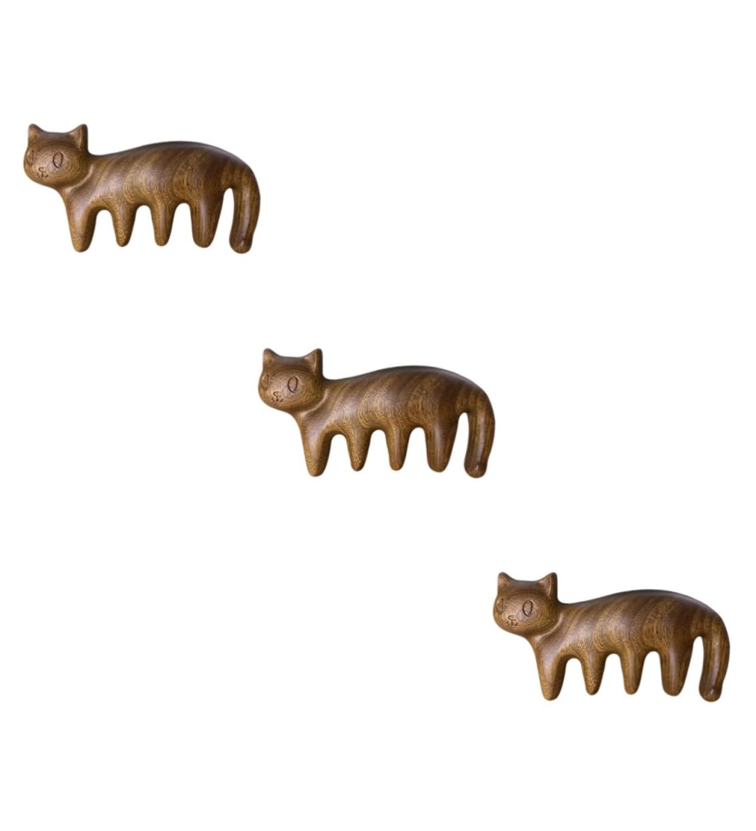 Fomiyes 3-in-1 Kitten Massage Comb Scalp & Body Massage Device for Relaxation | International Shipping - Buy Online on GoSupps.com