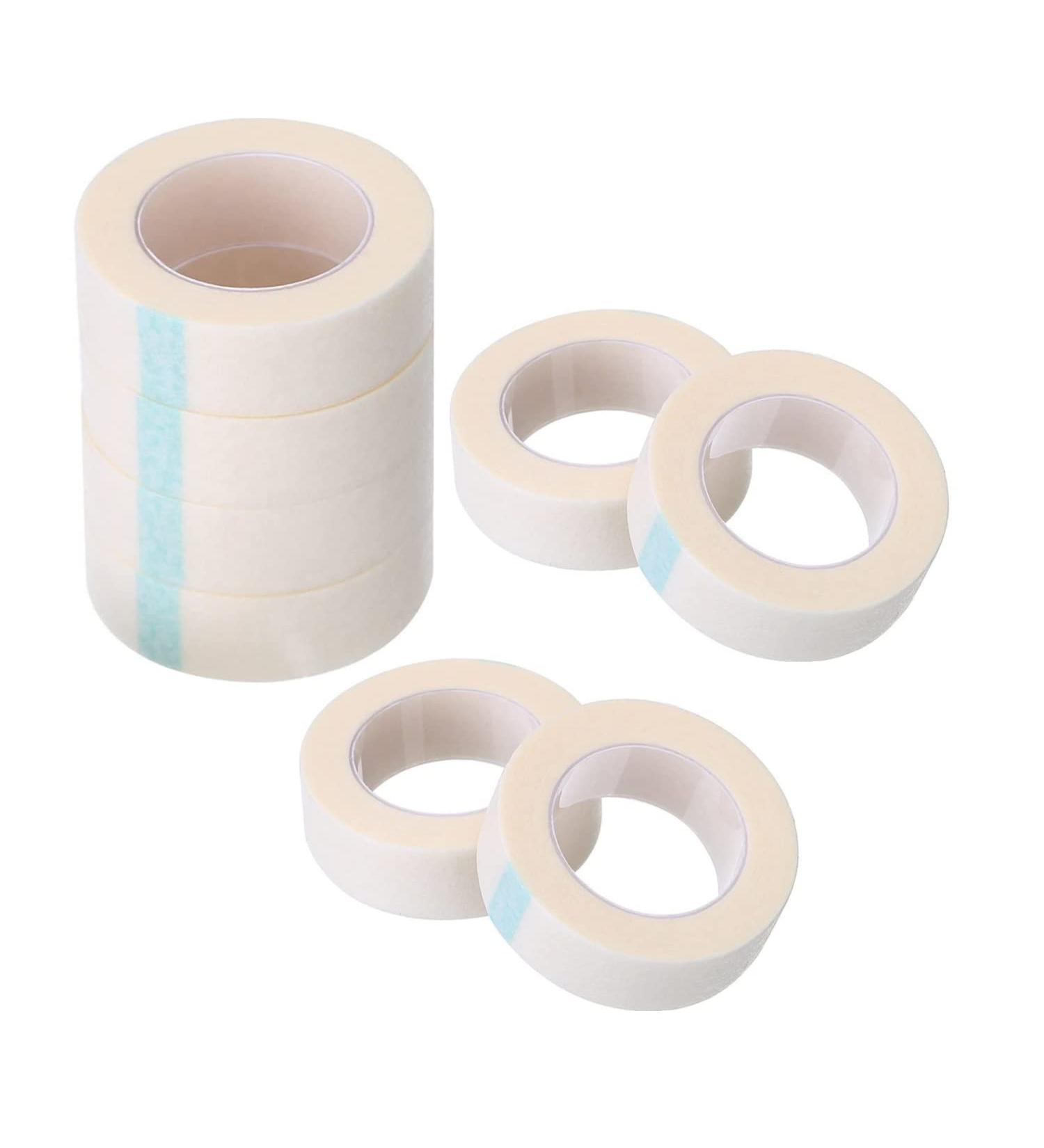 BESEY SHOP Eyelash Tape - 8 Rolls Adhesive Tape for Eyelash Extensions & Isolation | Premium Quality Eyelash Band Tools - Buy Online on GoSupps.com