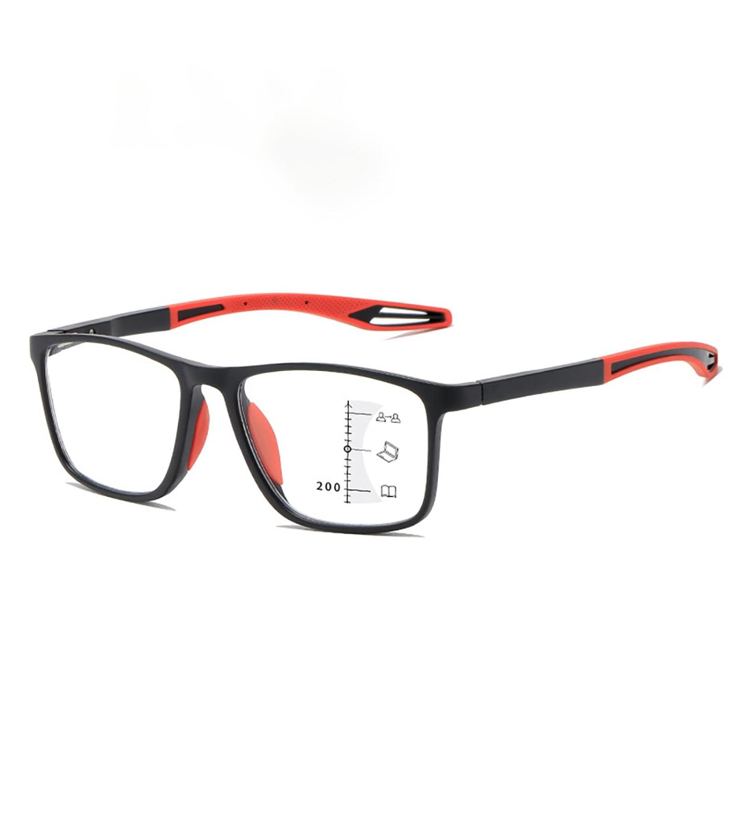 BILIZA Progressive Multifocus Reading Glasses - Stylish 1.5x Blue Light Blocking Readers for Men & Women - Ideal for Computer Use - Buy Online on GoSupps.com