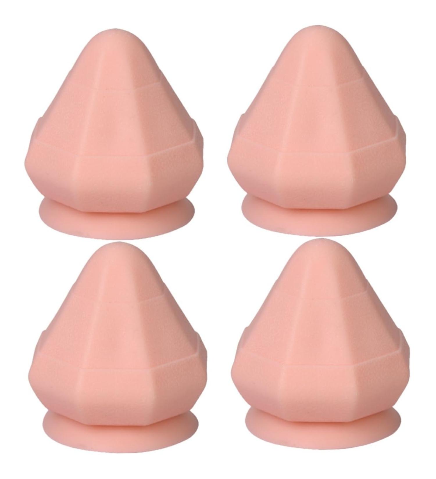 Beavorty 4-Piece Fascia Massage Ball Set with Suction Cups | Full Body Acupressure Tool for Neck & Back Relief | Yoga Massage Device - Buy Online on GoSupps.com