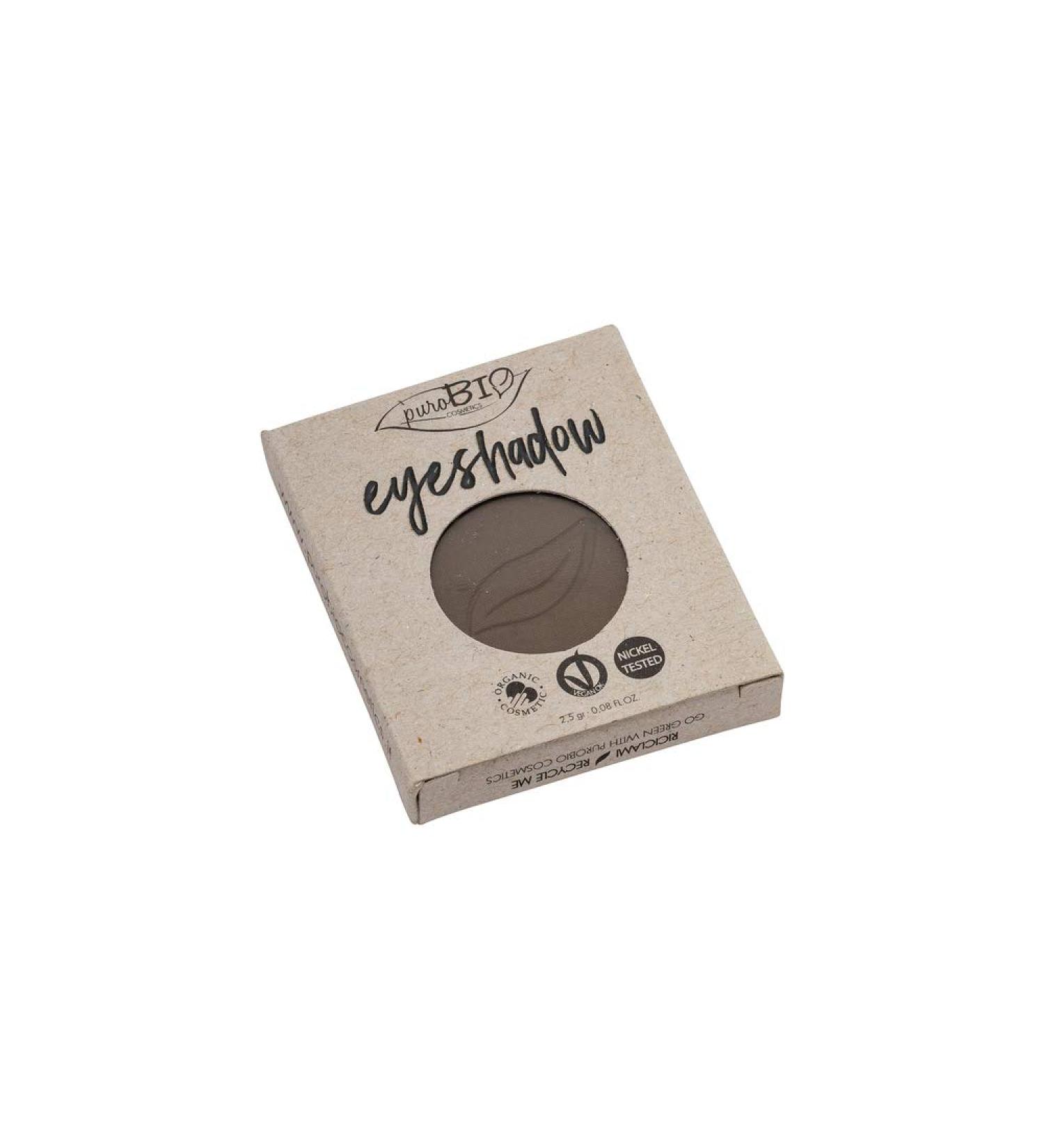 Eyeshadow refill PuroBio Cosmetics 14 Glazed brown