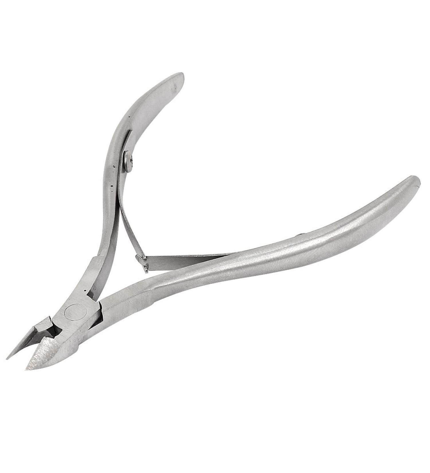 uxcell Silver Tone Stainless Steel Dead Skin Cuticle Pusher Remover Scissors - Buy Online on GoSupps.com