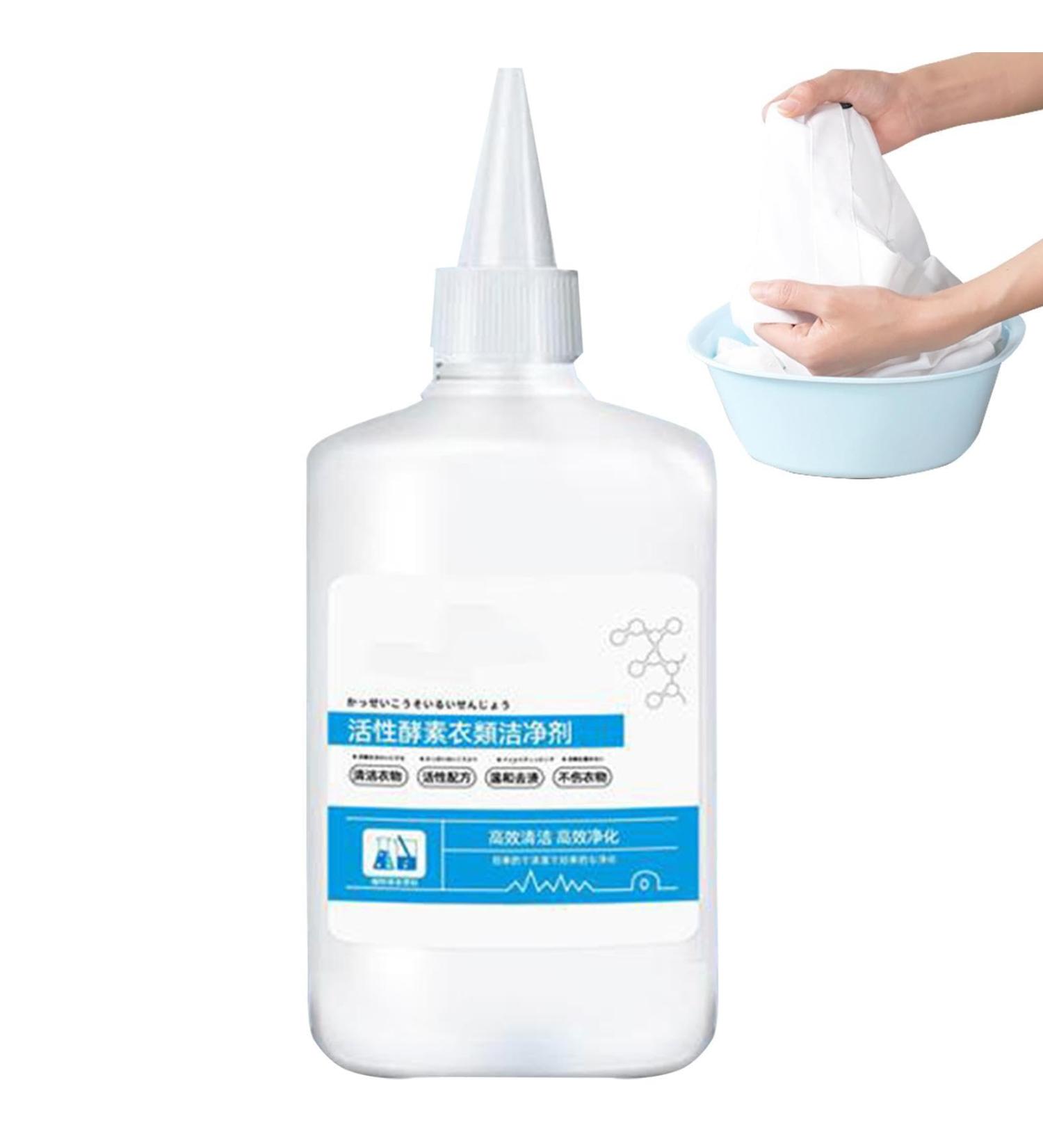 Clothing Stain Remover Active Enzymes Stain Removal | Clothes Dry Cleaning Agent for Home Dorm Apartment Hotel School for Bed Sheet Clothes Welts - Buy Online on GoSupps.com