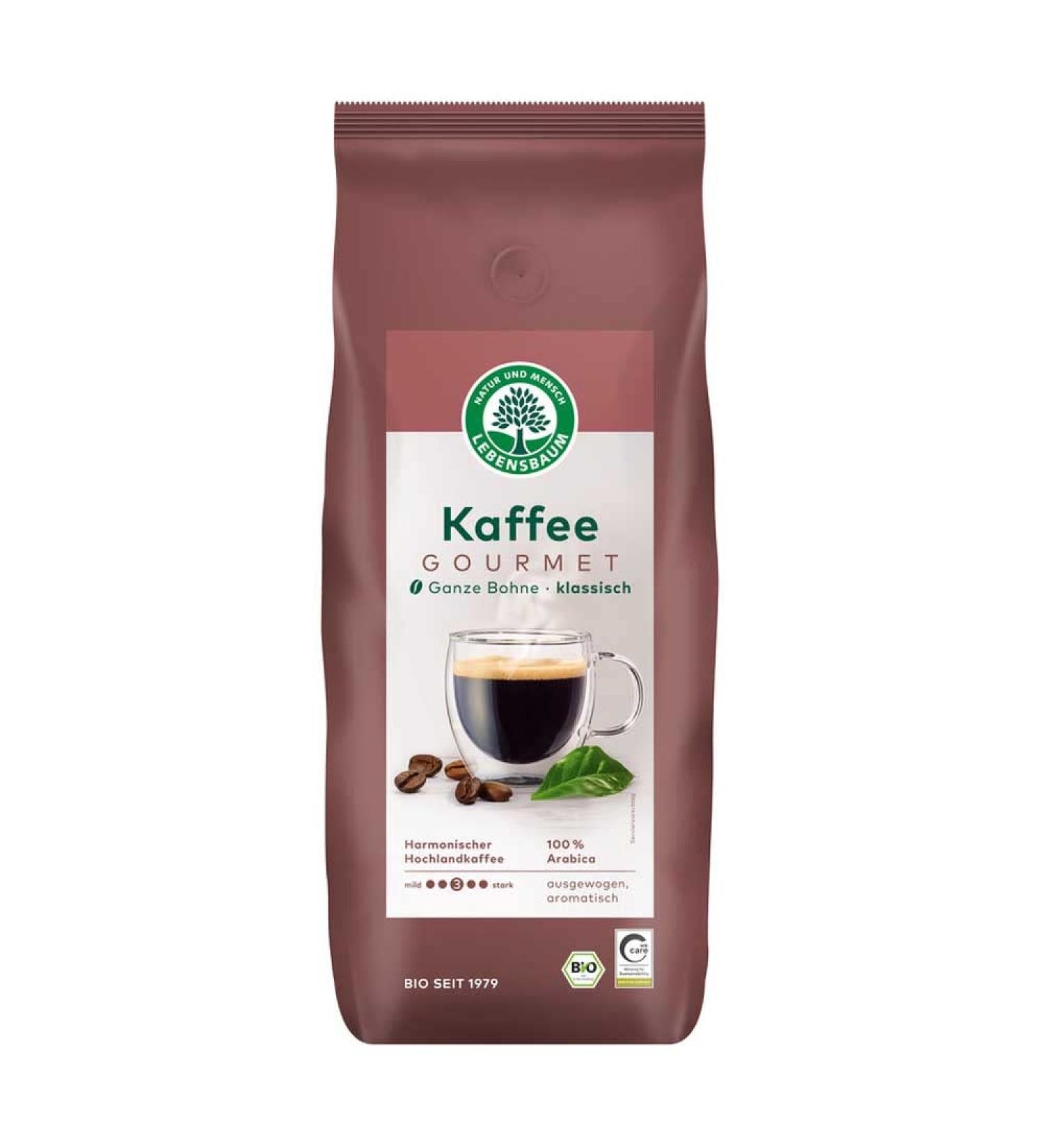 Lebensbaum Lebensbaum - Classic Gourmet Coffee Whole Beans - 1000g - Pack of 4