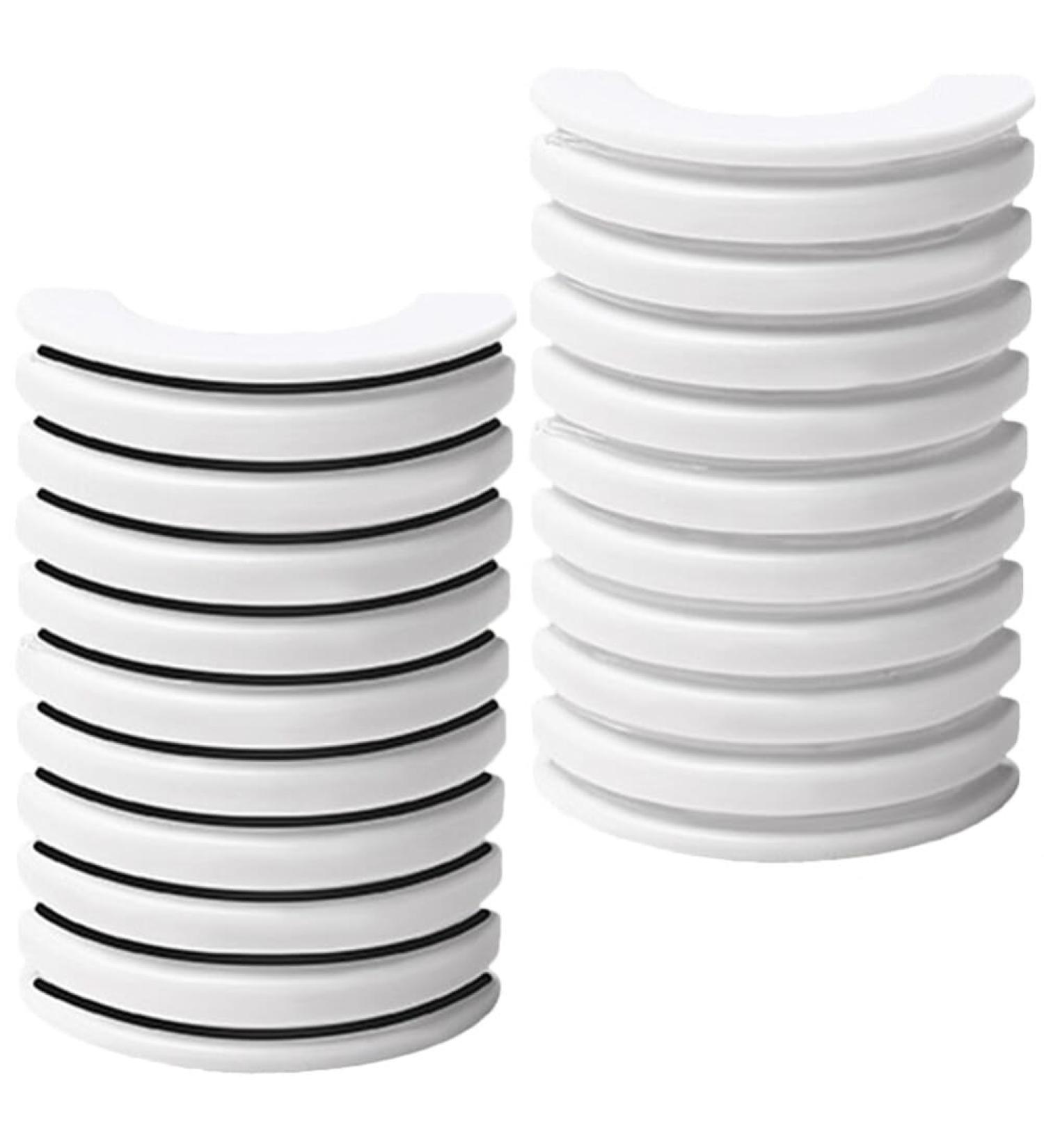 FOMIYES 2 Boxes Self Adhesive Eyelash Adhesive Strip False Eyelashes Strips Eyelash Applicator Strips Fake Eyelashes Eyelash Glue Strips Clear Lash Strips Resin Glue Liner Bulk