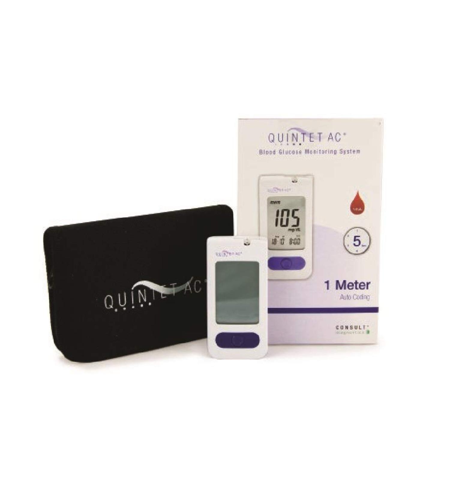 Quintet AC Glucose Meter
