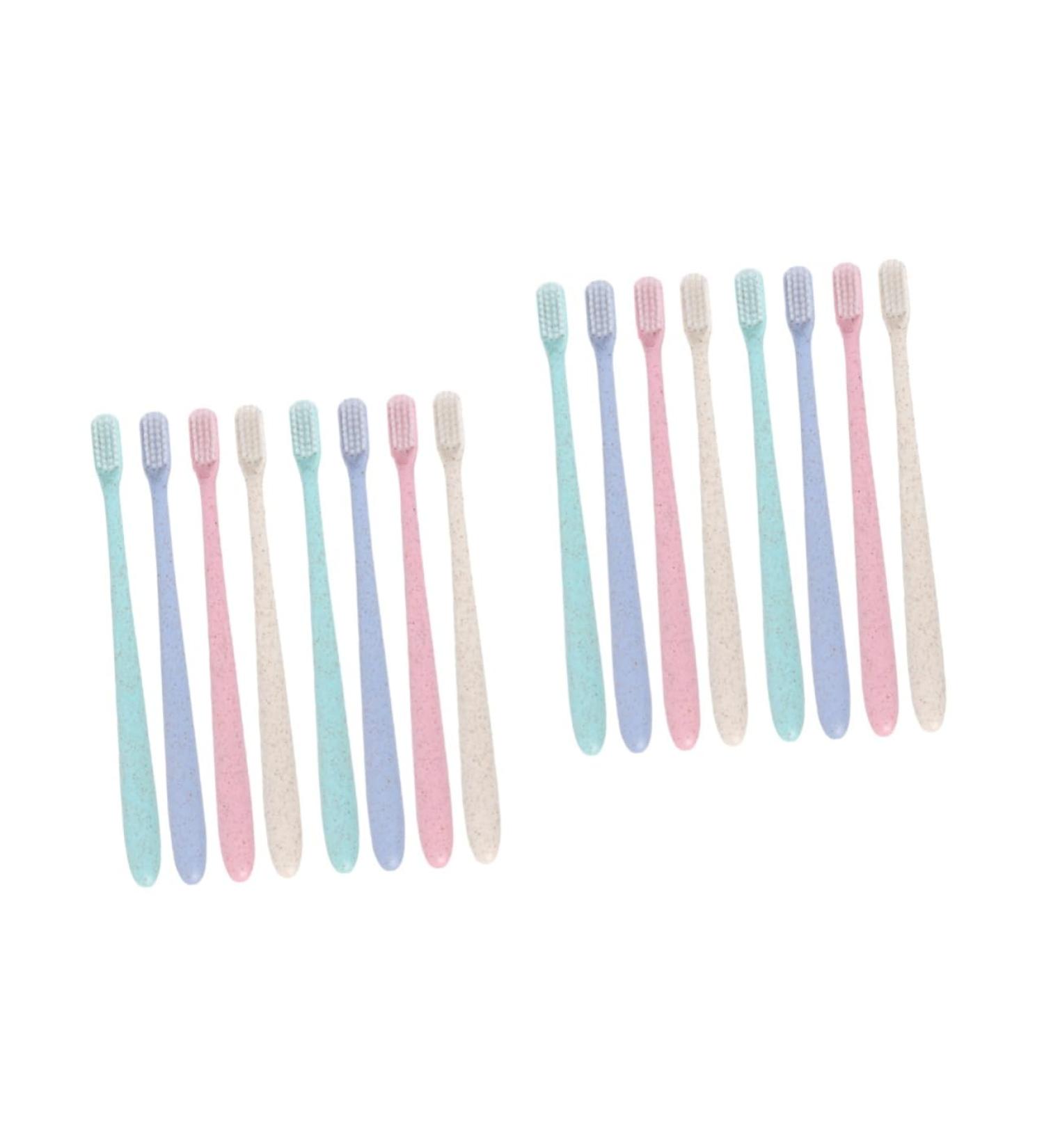 Buy Gatuida 4 Boxes Travel Toothbrush Set - 32 Pieces with Caps for Camping & Travel - Perfect for Manual Toothbrush Lovers - Buy Online on GoSupps.com