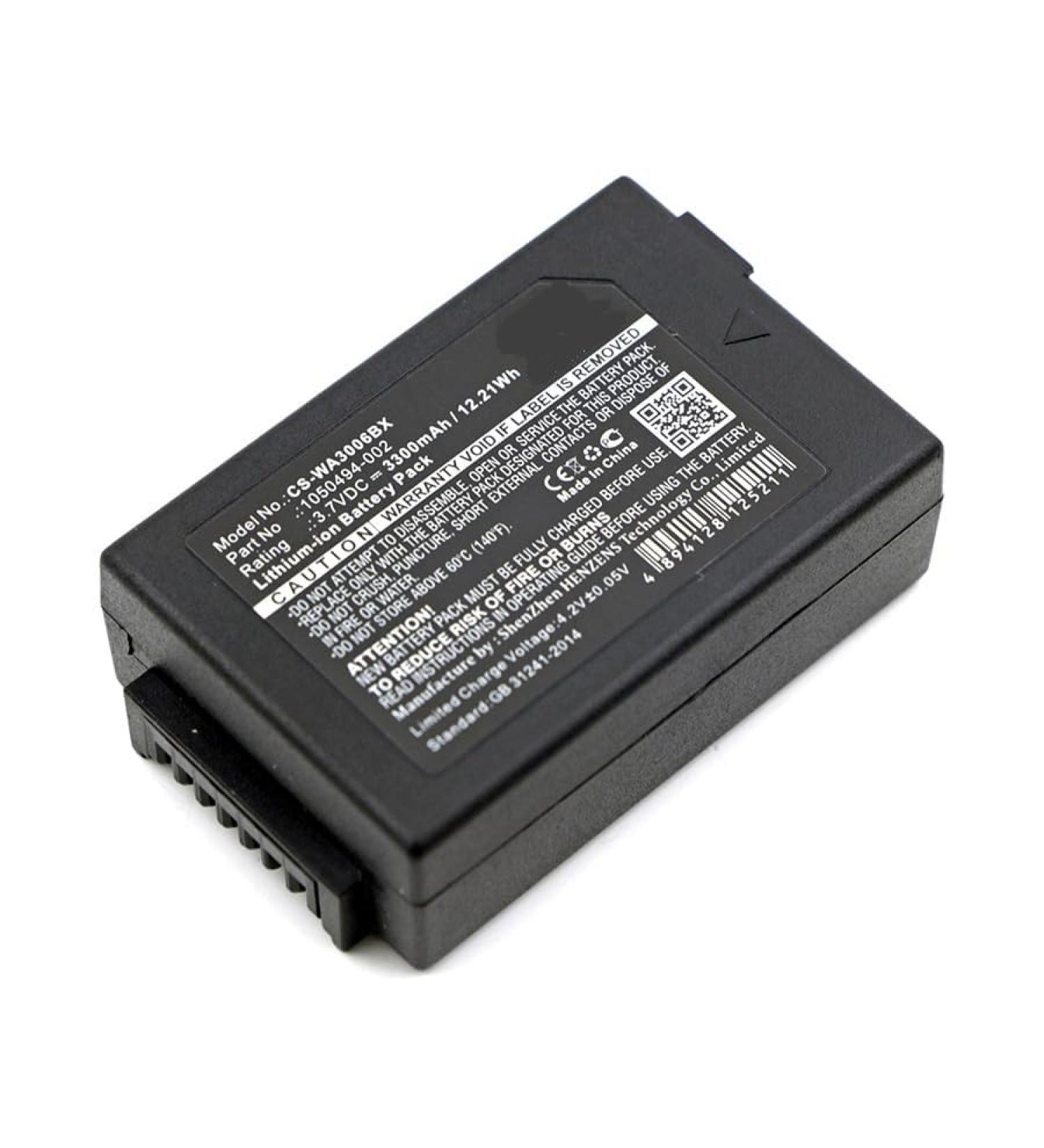 3300mAh Rechargeable Battery for WorkAbout Pro G1 G2 G3 G4 Models - 3.7V Compatible Replacement - Buy Online on GoSupps.com
