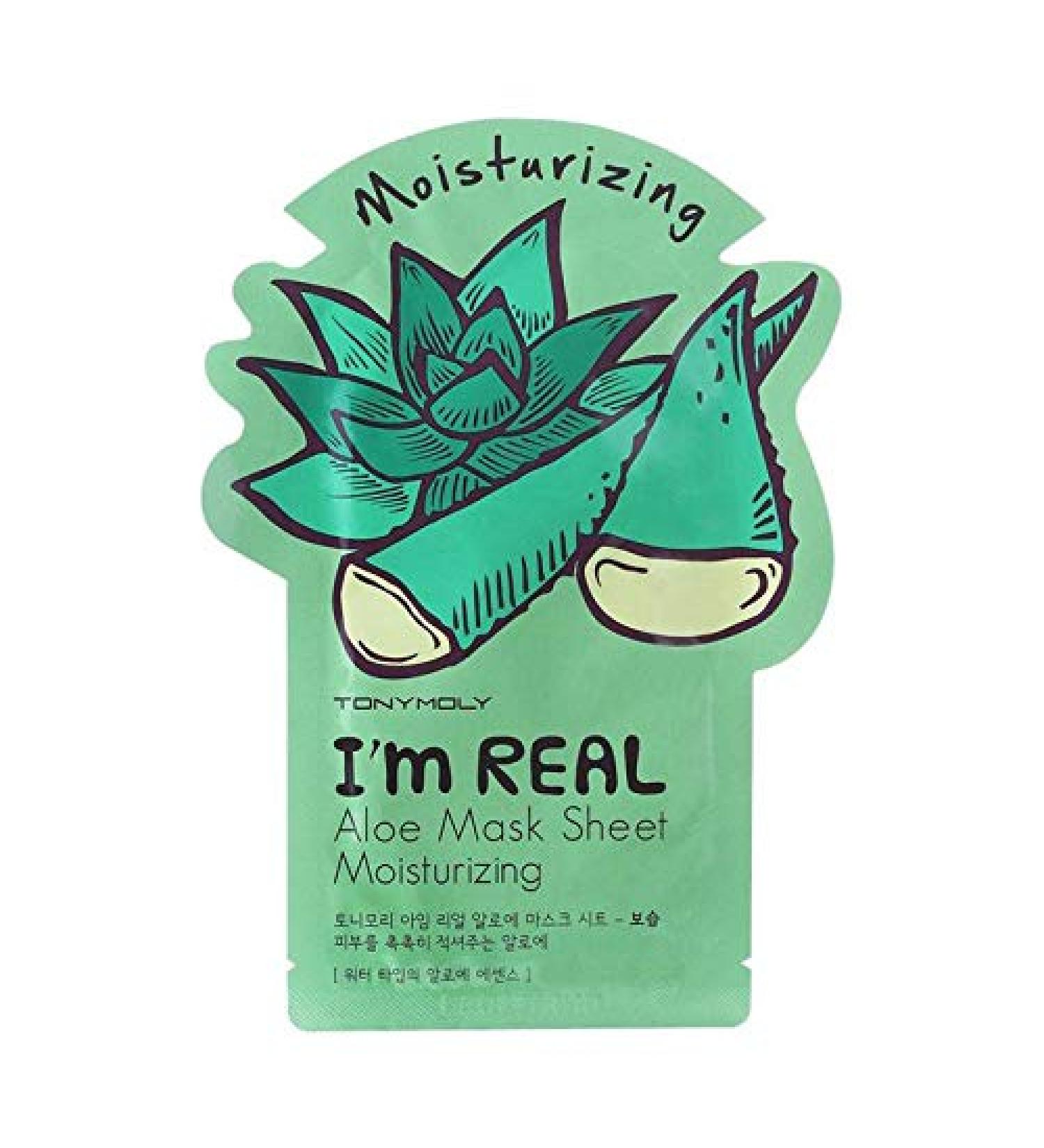 TONYMOLY I Am REAL - Moisturizing Aloe Mask Sheet