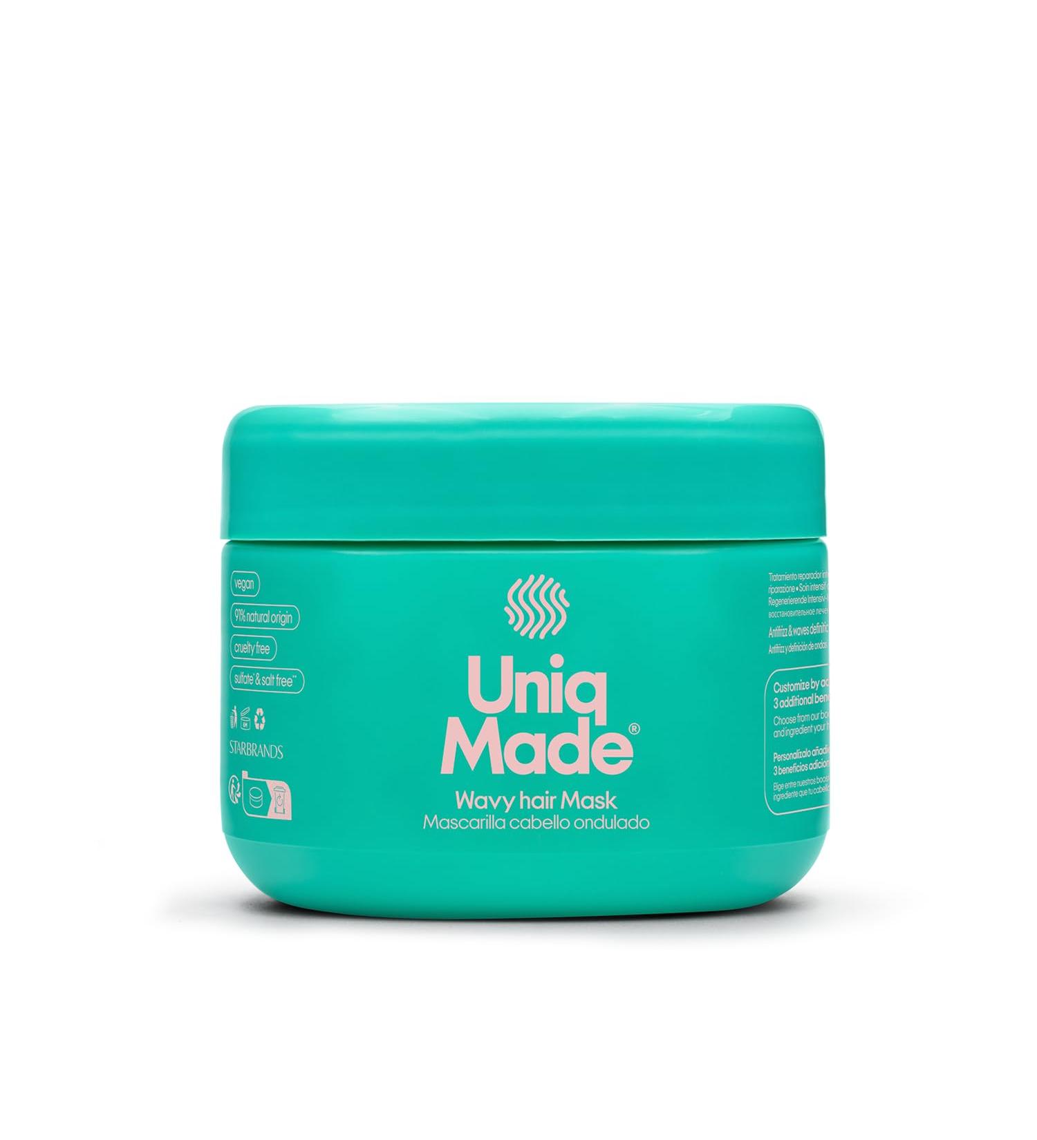 Masque Capillaire Cheveux Ondul s 250 ml | Soin Hydratant et Nourrissant | D finition Naturelle des Boucles | Texture Cr me Professionnelle | Anti-Frisottis & Brillance Sublime - Buy Online on GoSupps.com