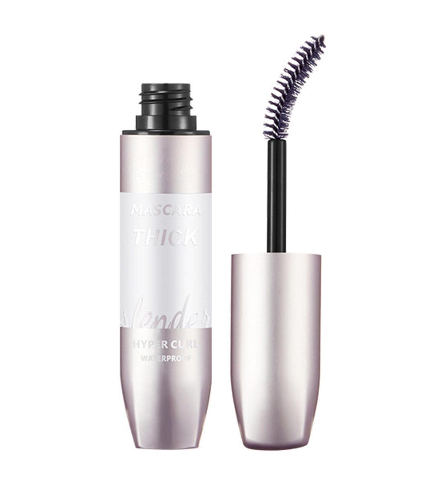 4D Fiber Lash Mascara | Voluminous Makeup Lash Mascara for Makeup Lovers - Elastic Brush Head Make Lashes Look Thick and Long for Mother Wife Girlfriend Black - Buy Online on GoSupps.com