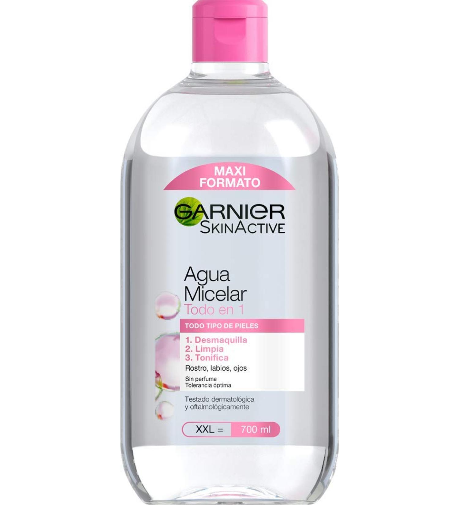 Skin Naturals Micellar Water All-In-One 700ml - Gentle Cleansing for All Skin Types | International Shipping Available - Buy Online on GoSupps.com