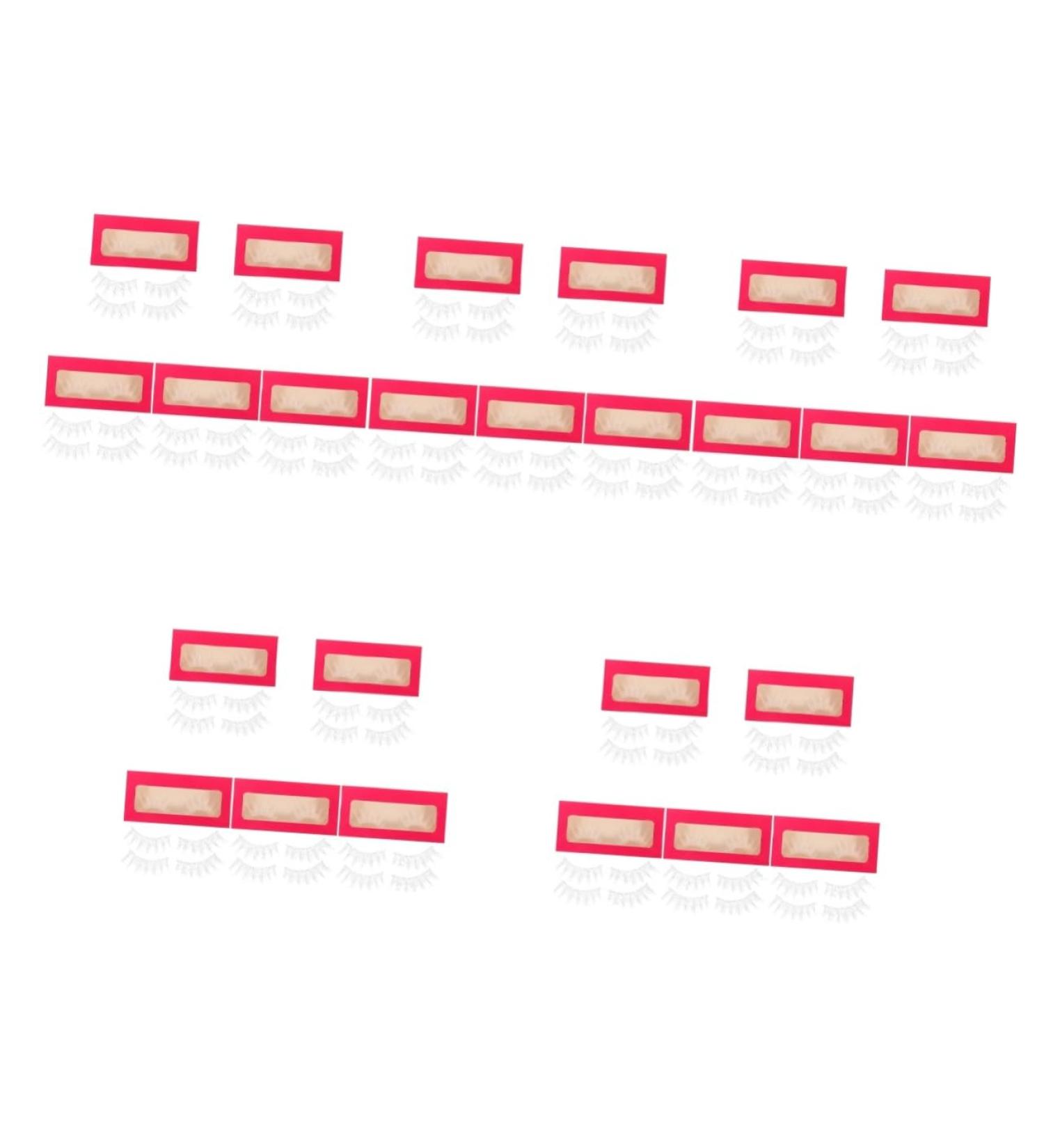 FRCOLOR 15 Pairs makeup false eyelashes drama lashes false lash extensions fake lashes fake eyelash japanese eyelashes lashes fluffy eyelashes natural fiber cosmetics prom - Buy Online on GoSupps.com