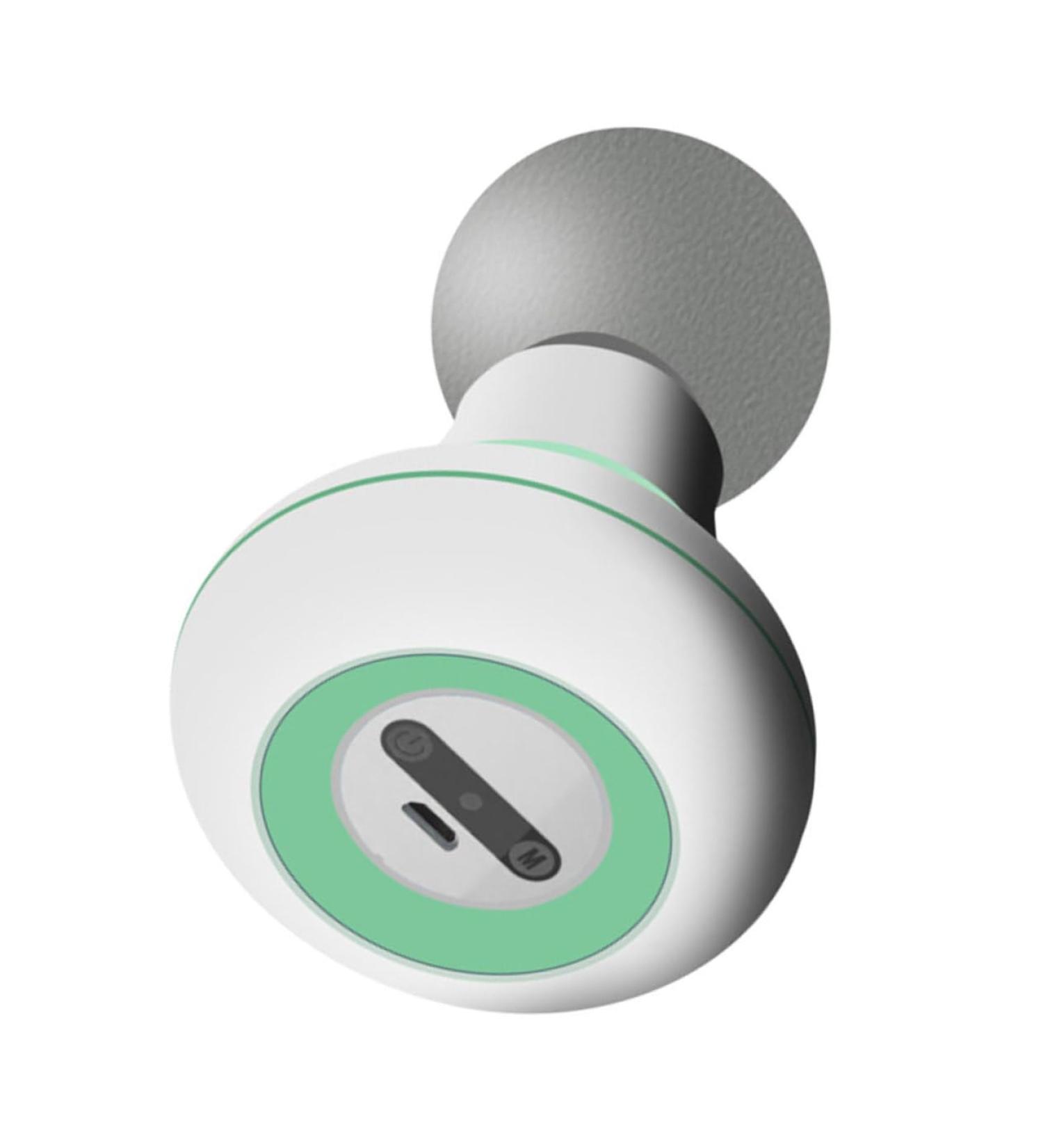 Frcolor Portable Mini Muscle Massage Device - Electrical Fascia Massager for Body | International Shipping | Compact 11.5x7.5cm Green Tool - Buy Online on GoSupps.com