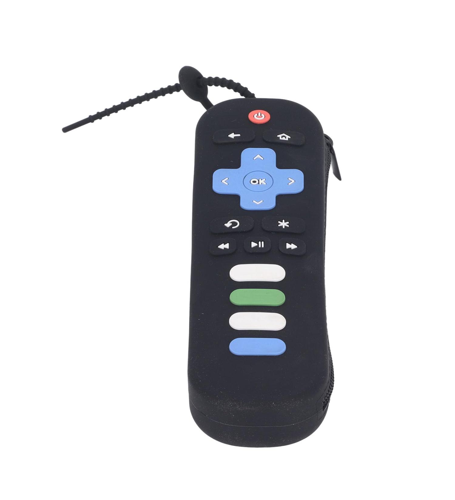 Soft Silicone Baby Bite Bag with Strap - Dustproof & Remote Controlled Multi-Functional Storage for Rings Pens & Brushes - Black - Buy Online on GoSupps.com