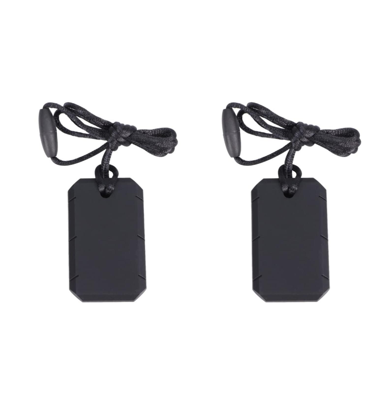 Silicone Molar Baby Teether Set - Durable Chewing Toy for Boys and Girls | Safe and Adorable Soothing Tool for Teething | Outdoor Toy for Kids | 2pcs Blackx2pcs 6.2X3.7cmx2pcs - Buy Online on GoSupps.com